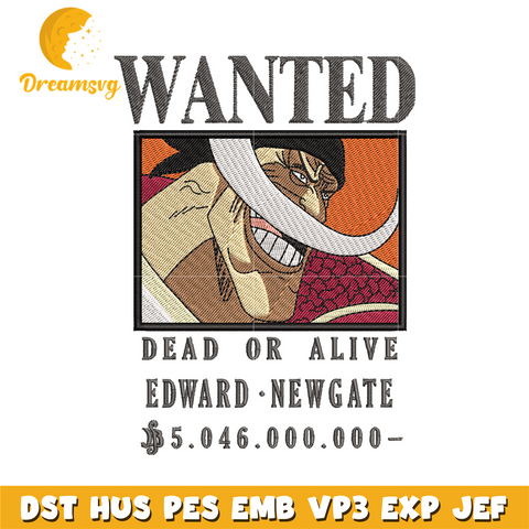 Bounty newgate embroidery design
