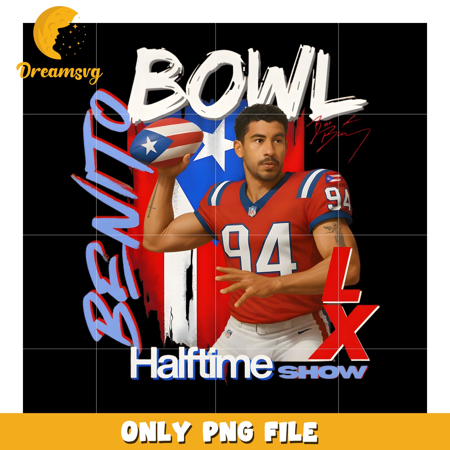 Bowl half time png, pop culture png, puerto rico png