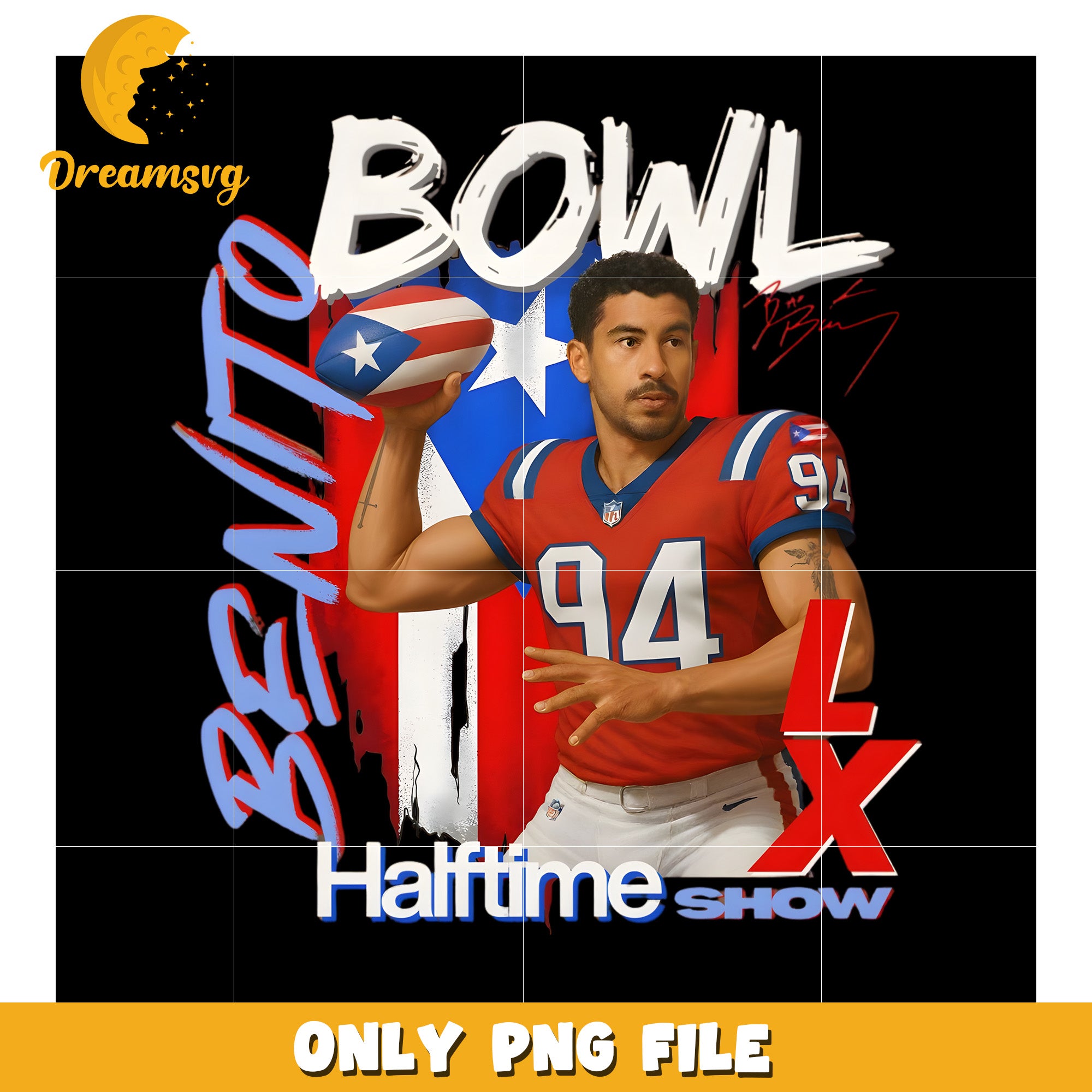 Bowl half time png, pop culture png, puerto rico png