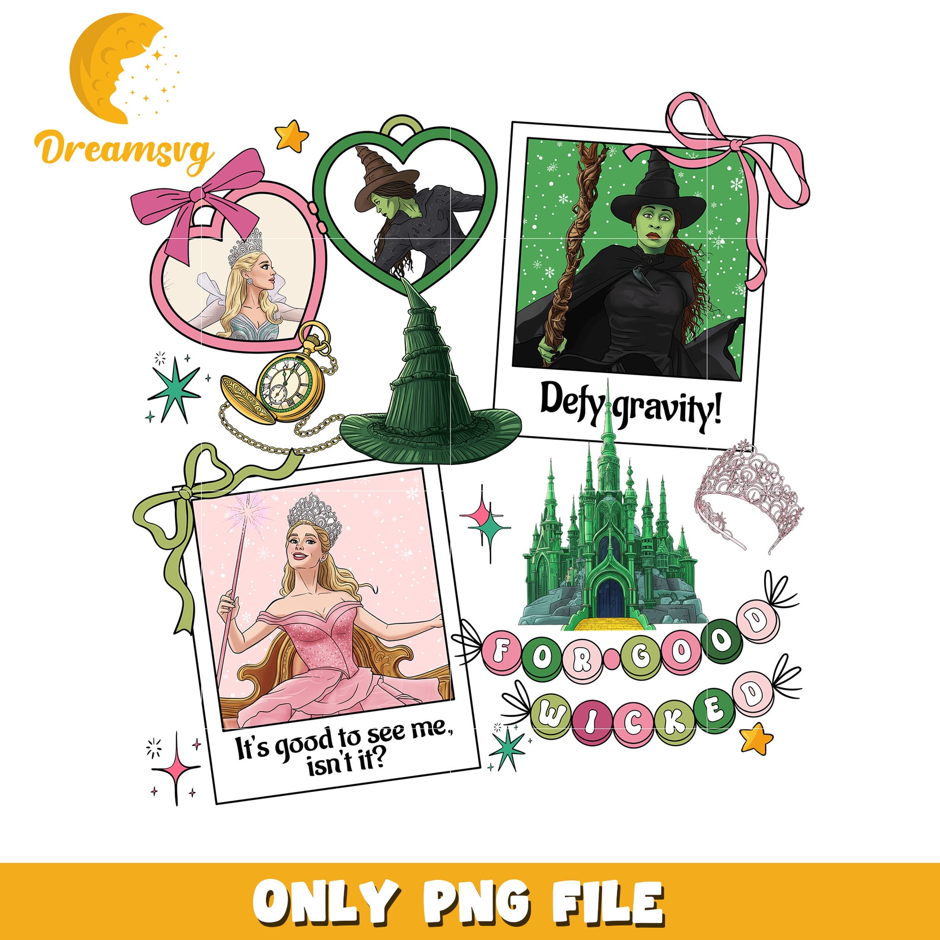 Bracelet Polaroid Style png, wicked vibes png, wictchcore png