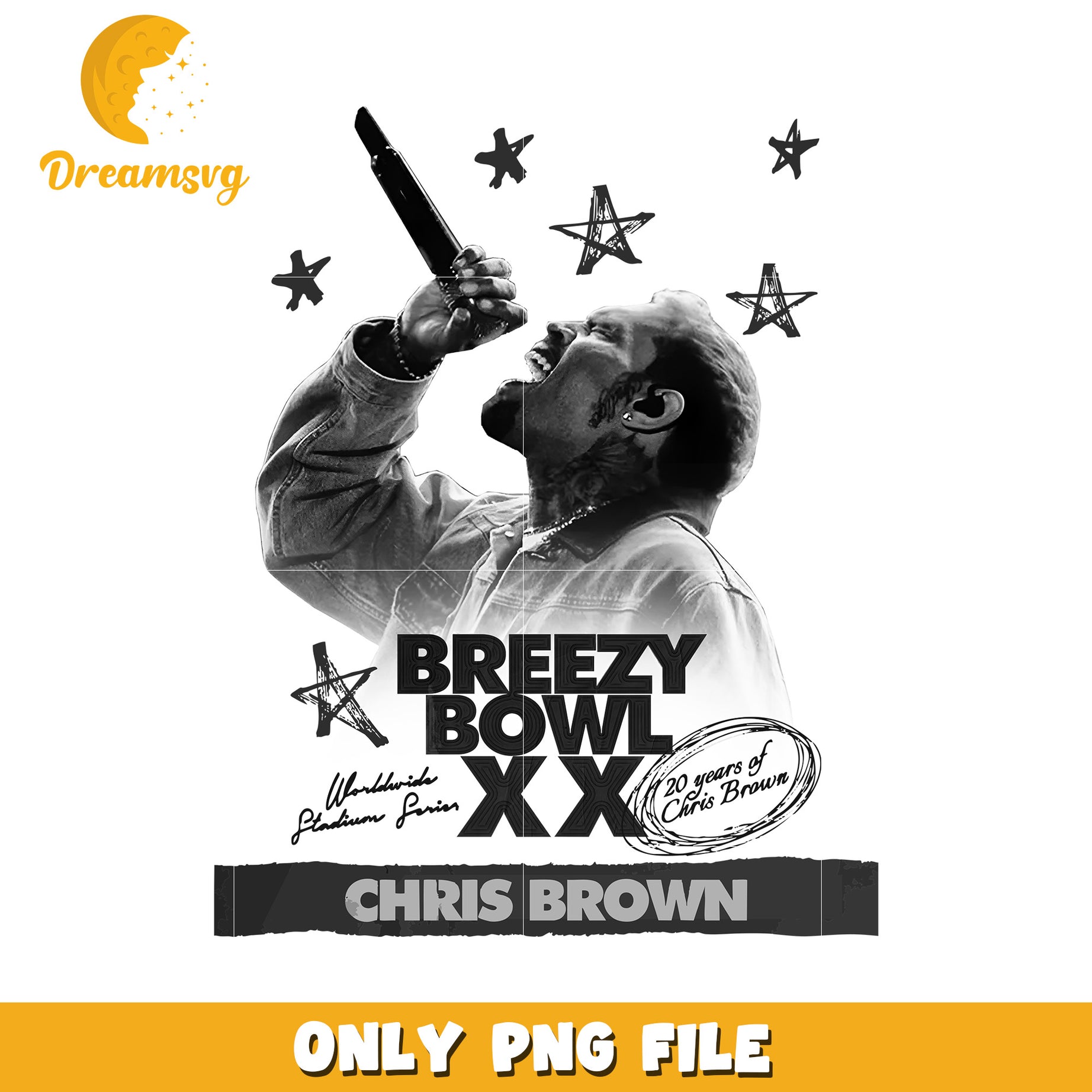 Breezy bowl xx christ brown png, chris brown concert png, breezy tour 2025 png