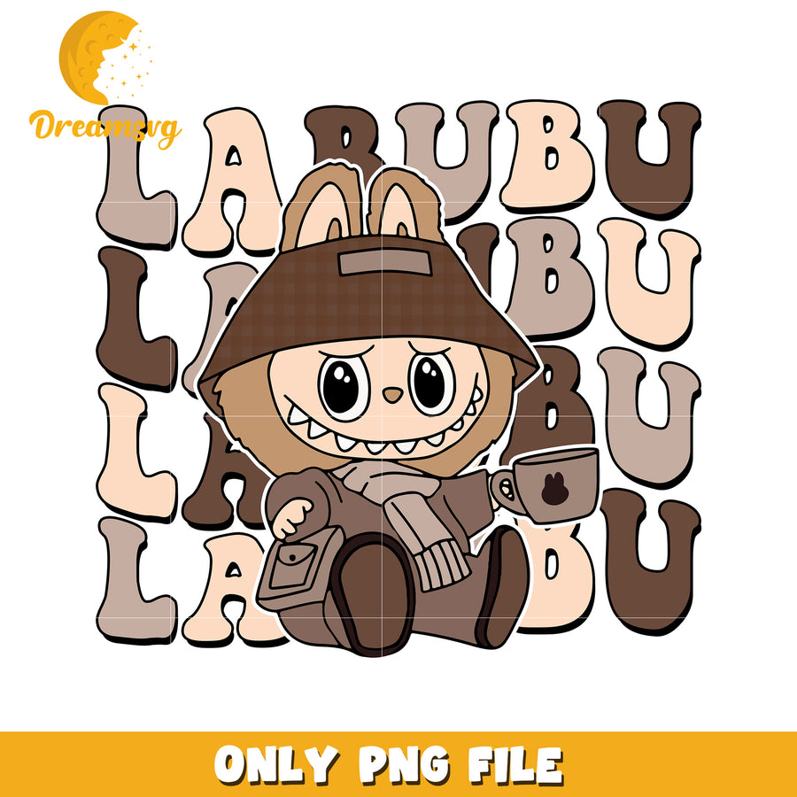 Brown labubu illustration png, labubu blind box​ png, labubu price png