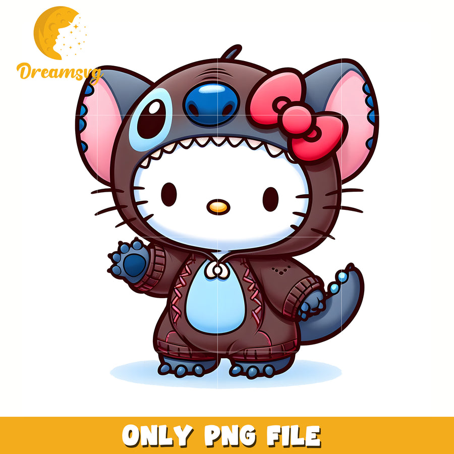 Brown stitch kitty png, hello kitty cartoon png, hello kitty character png