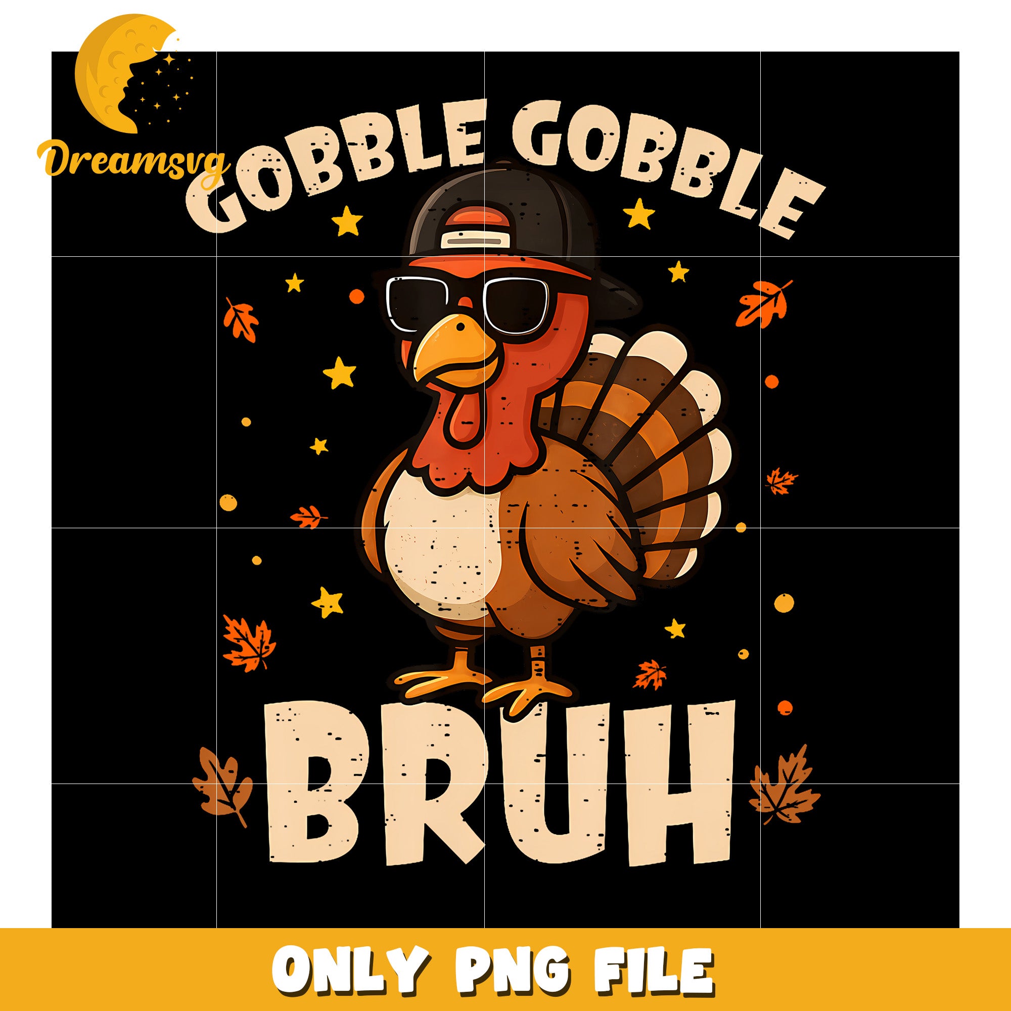Bruh Funny Thanksgiving png, funny design png,  turkey design png