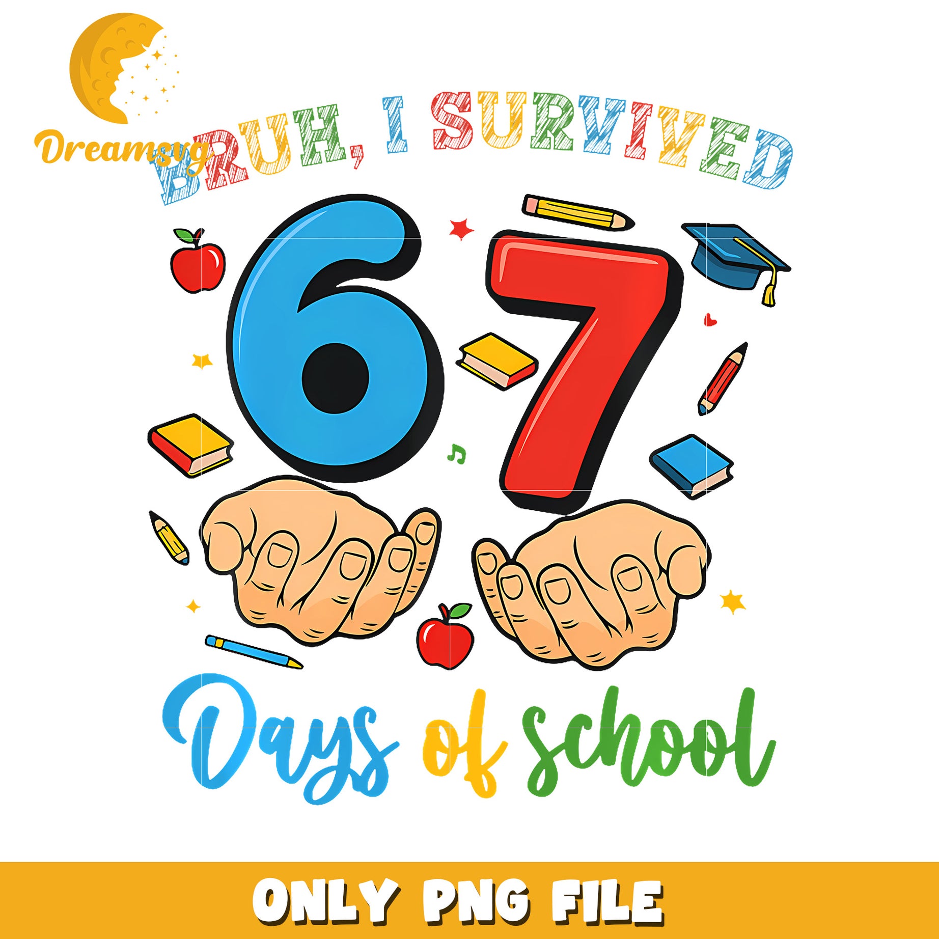 Bruh i survived 67 days png, meme edit png, sixseven core png