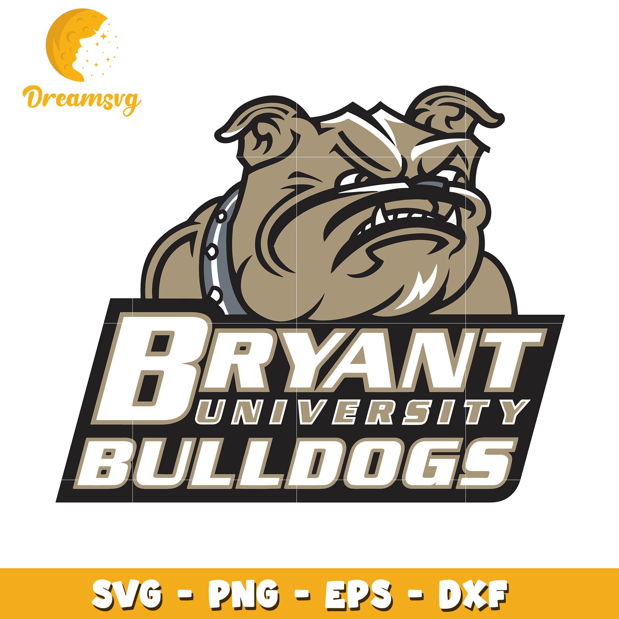 Bryant University Bulldogs SVG