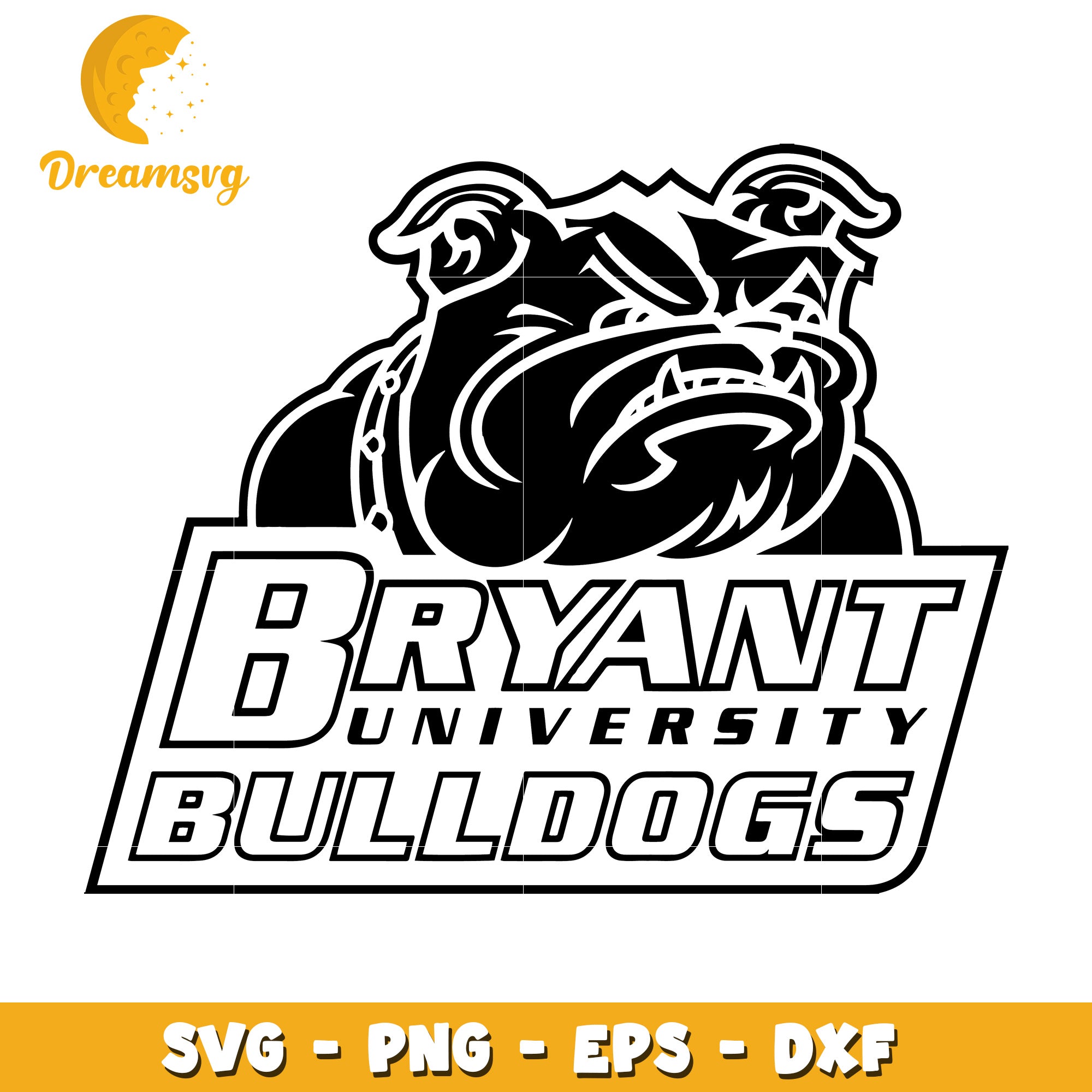 Bryant University Bulldogs SVG Cut File