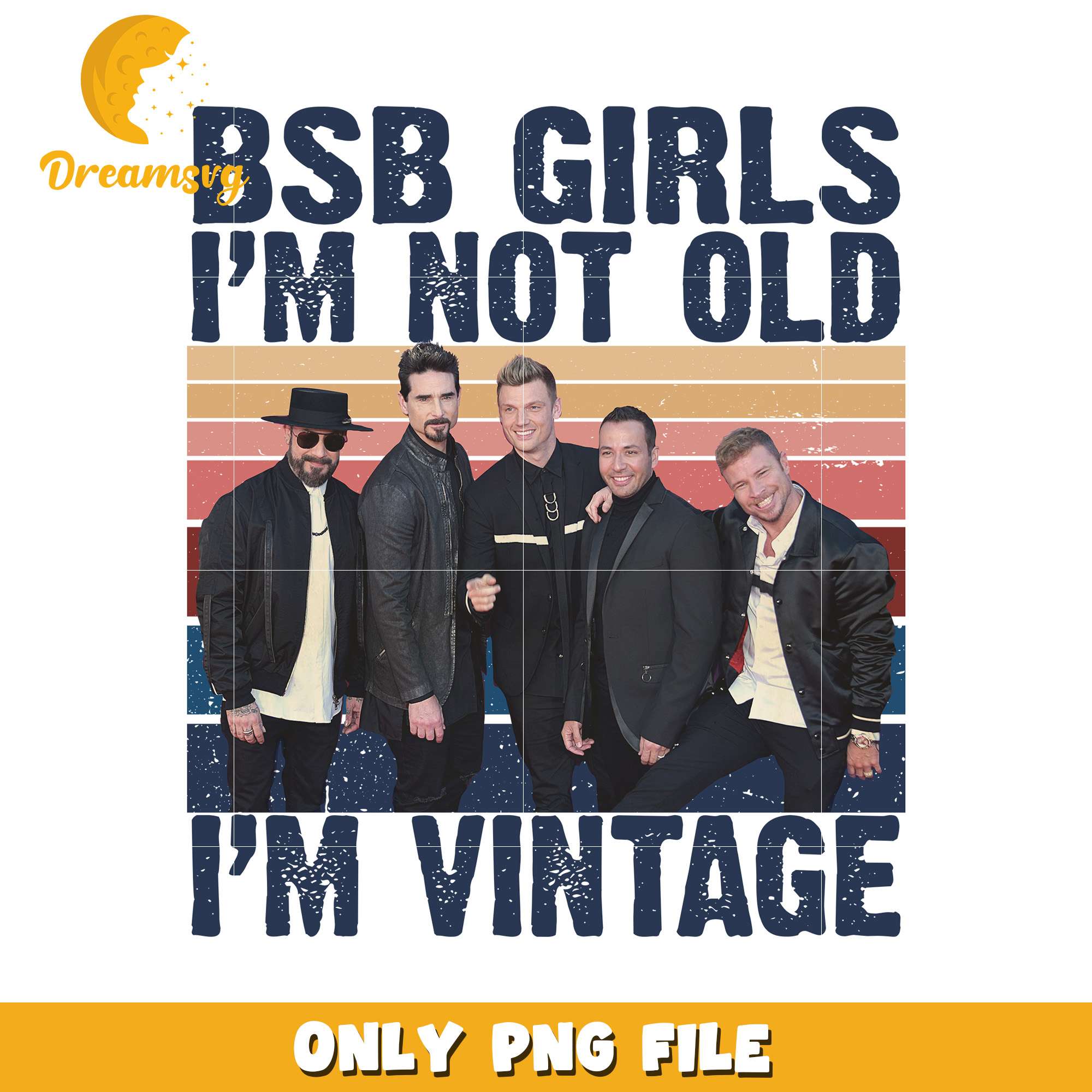Bsb girls im not old im vintage png, american boy band png, pop music png