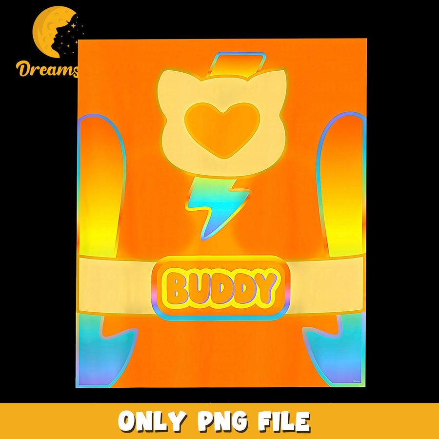 Buddy Thunderstruck Disney Character PNG, Lightning Bolt, Kids PNG