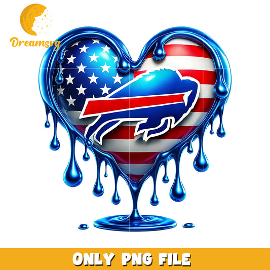 Buffalo bills heart png, nfl league png, nfl 2025 png