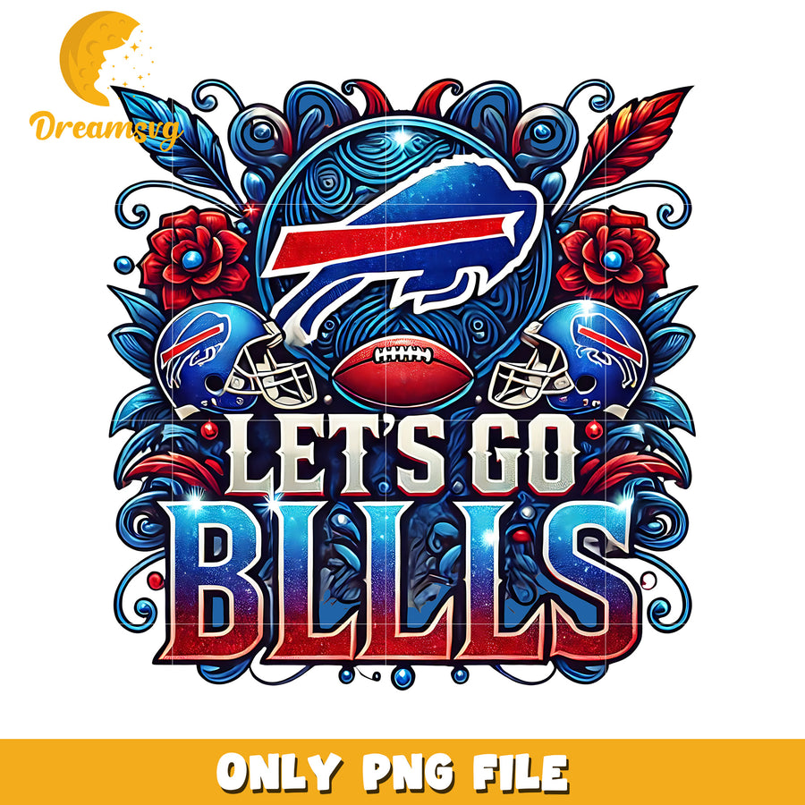 Buffalo bills let's go png, nfl games png, nfl png