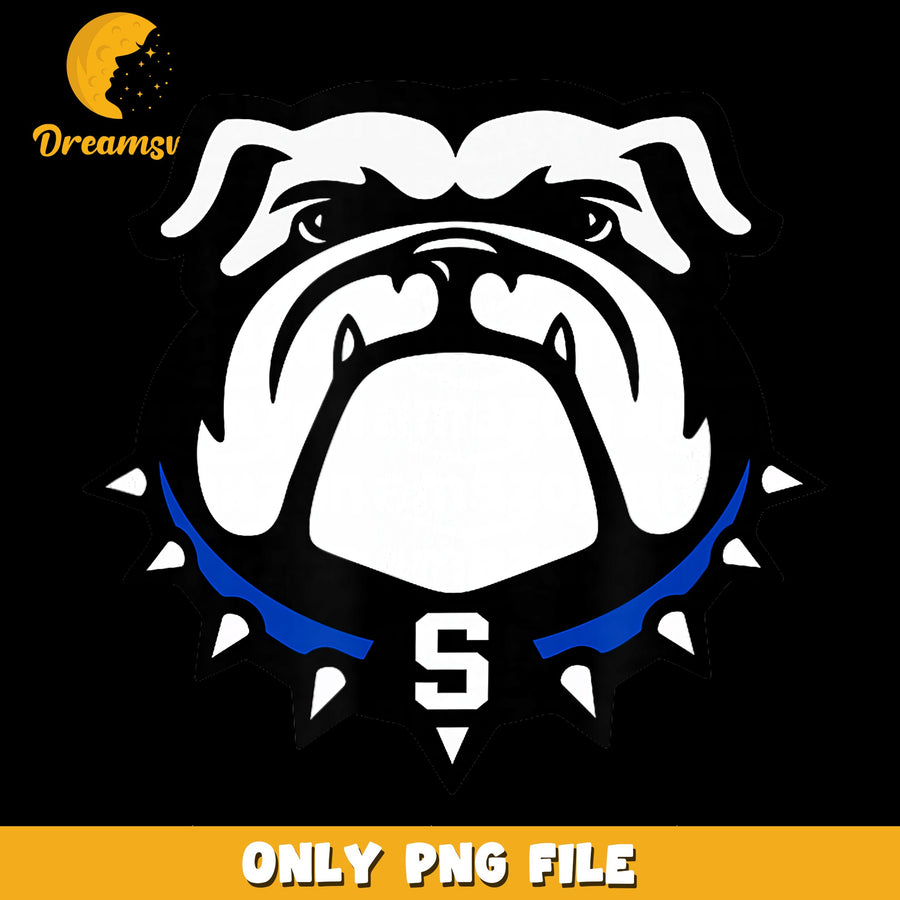 Bulldog Mascot PNG, School Spirit Design, Team Art PNG