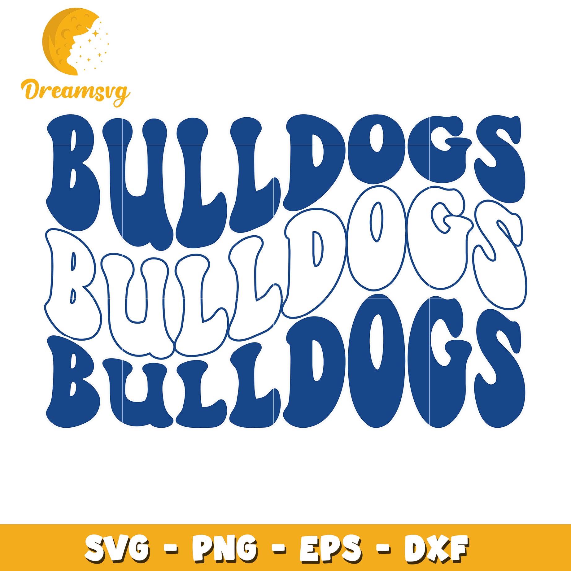 Bulldogs SVG PNG EPS DXF Files