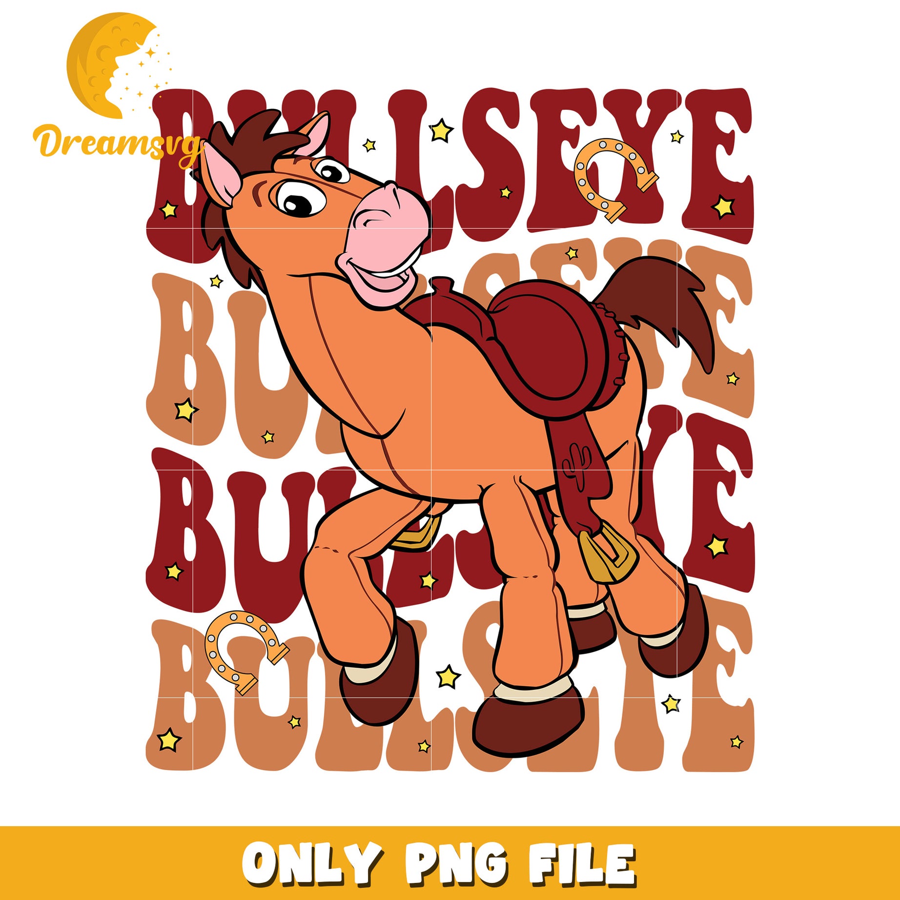 Bullseye Toy Story PNG Design