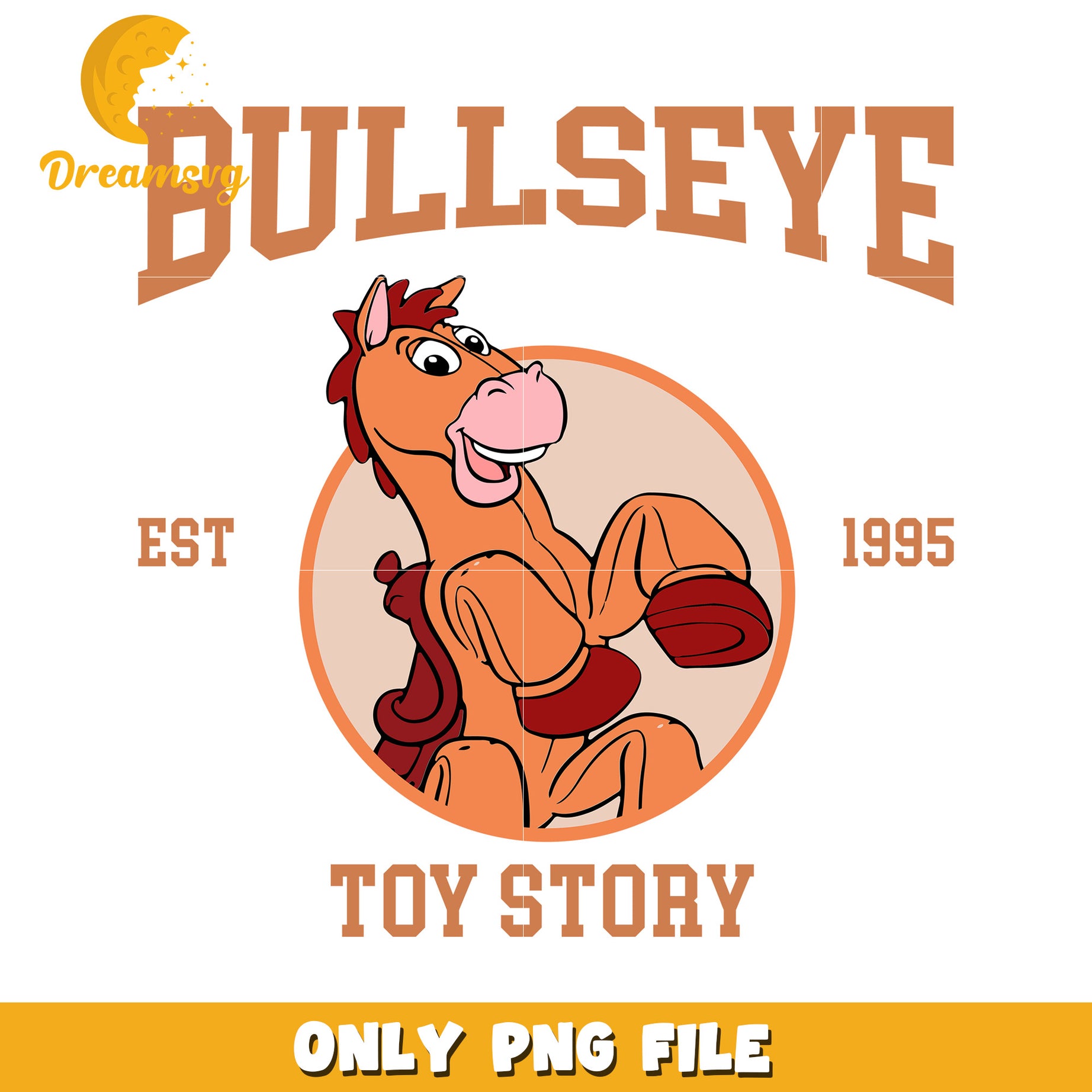 Bullseye Toy Story PNG Image