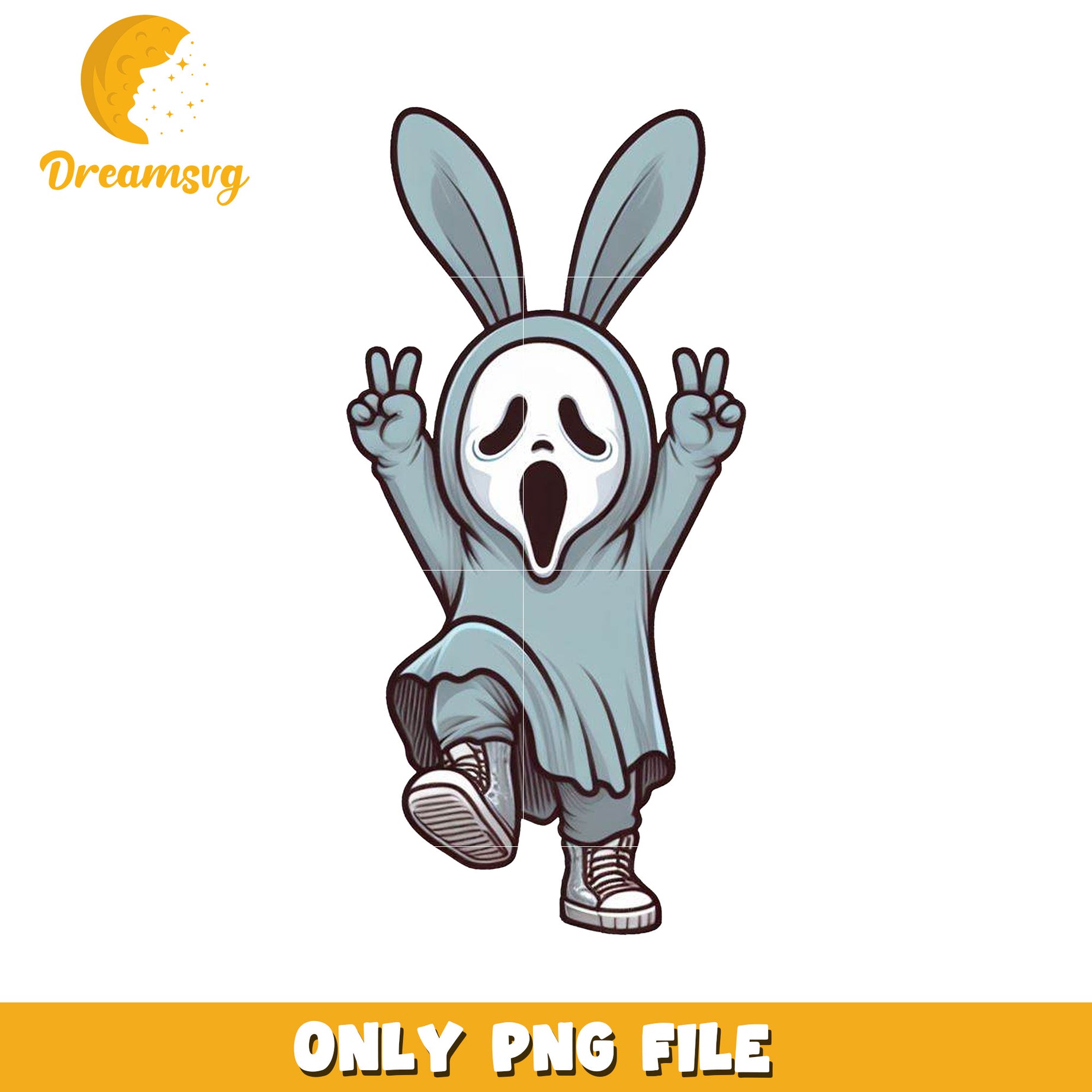 Bunny Ghost PNG Image