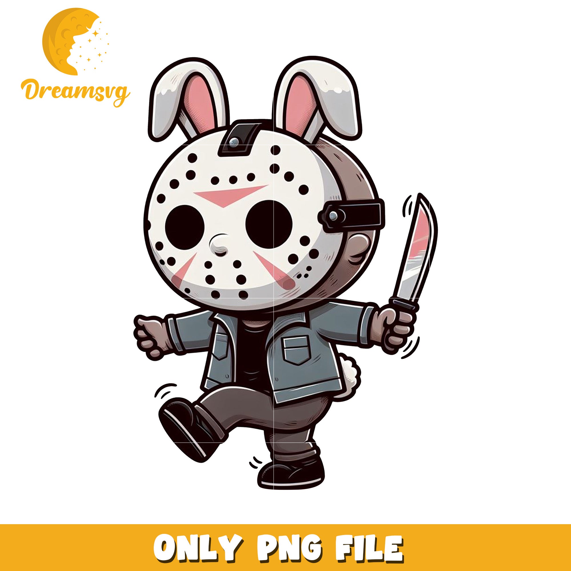 Bunny Jason PNG Mask Halloween