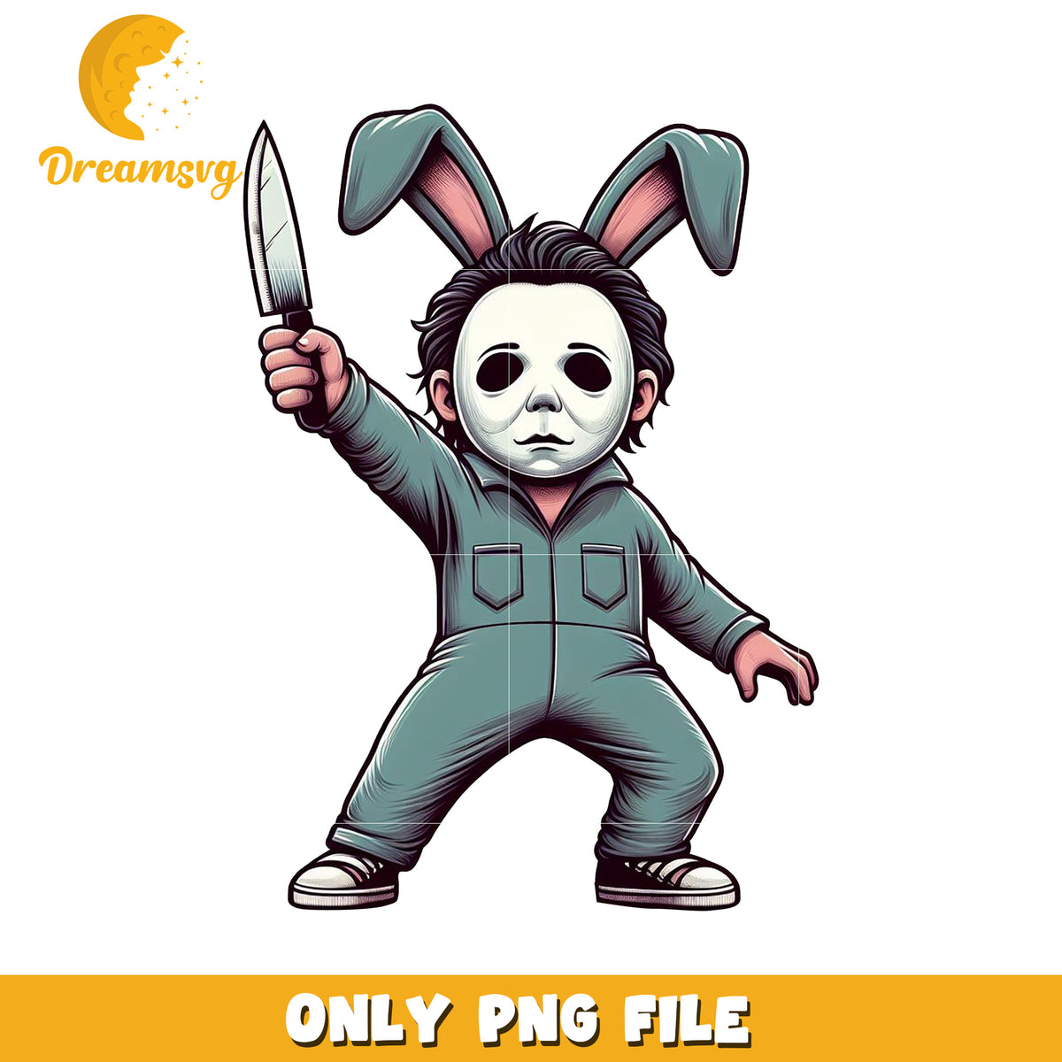 Bunny Michael Myers PNG Clipart – DreamSVG Store