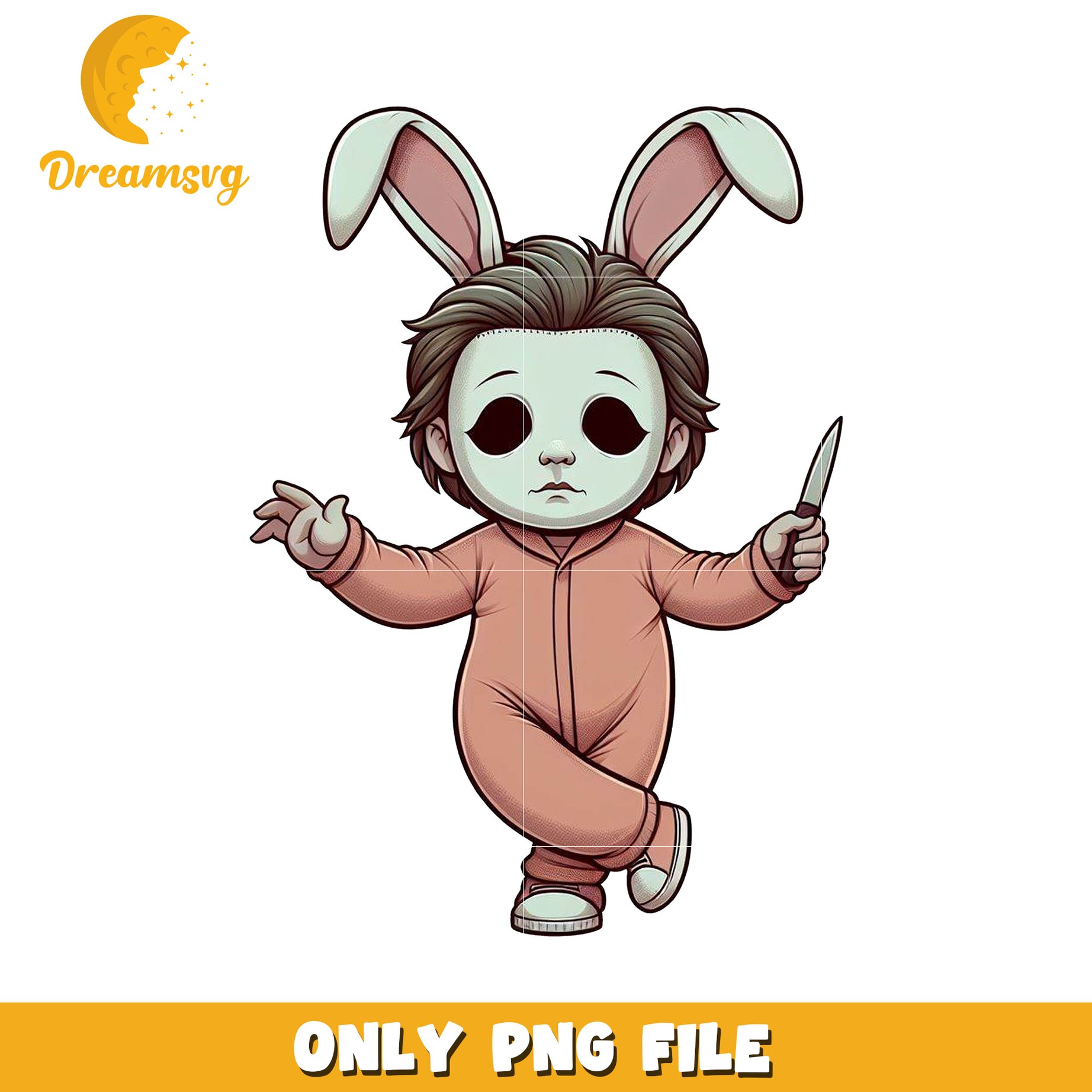 Bunny Michael Myers PNG Sublimation