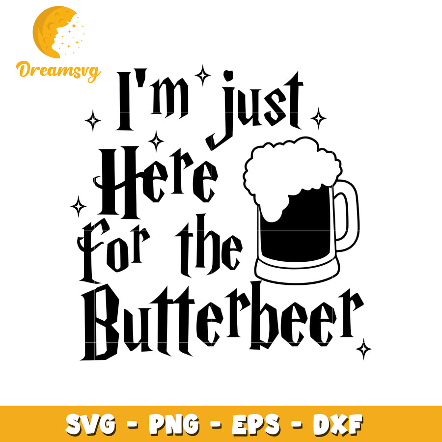 Butterbeer SVG PNG EPS DXF