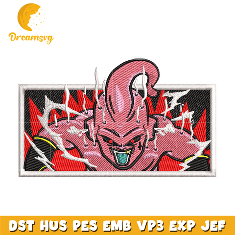 Buu box embroidery design