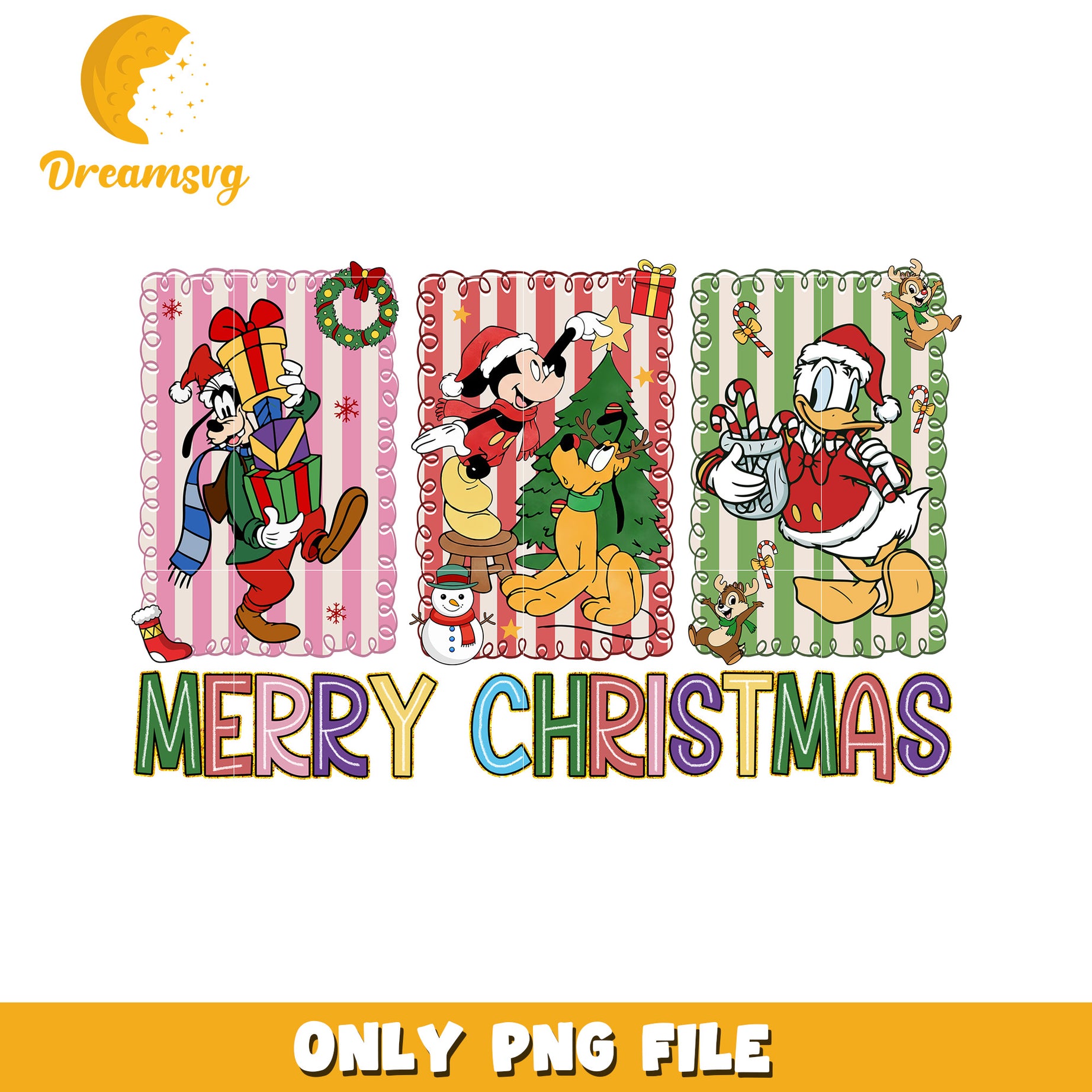 Buy Donald Duck png, disney cozy png, holiday glow png