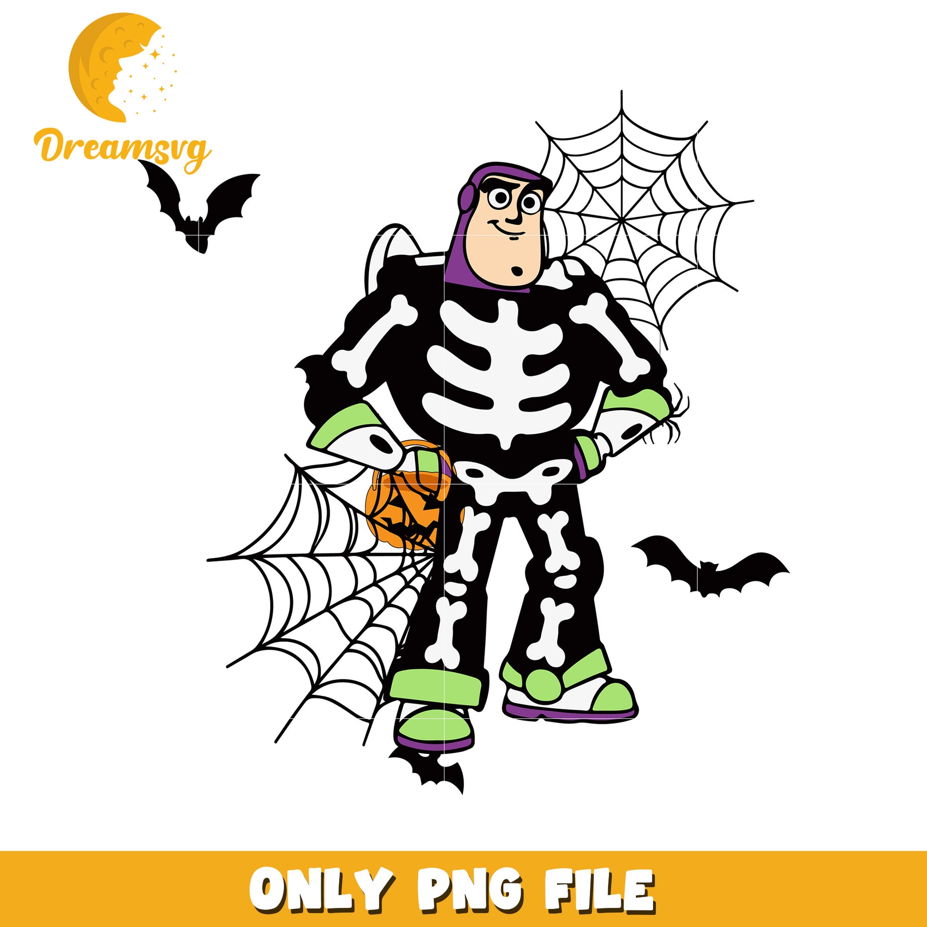 Buzz Lightyear Halloween PNG