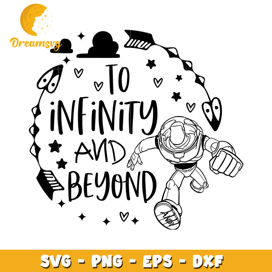 Buzz Lightyear Infinity SVG Cut File