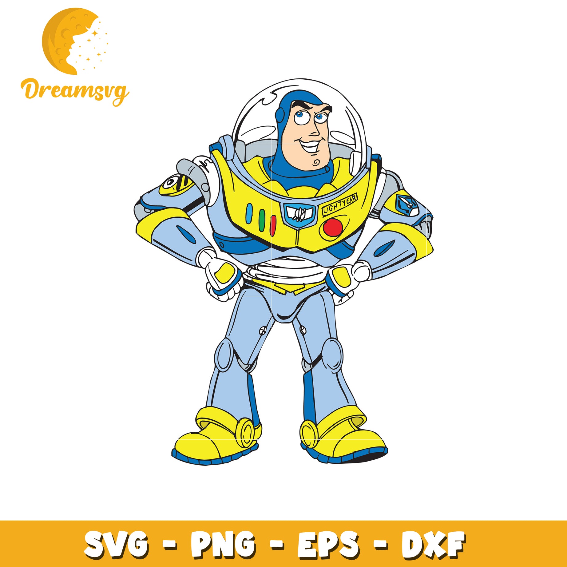 Buzz Lightyear SVG Cut File Toy Story