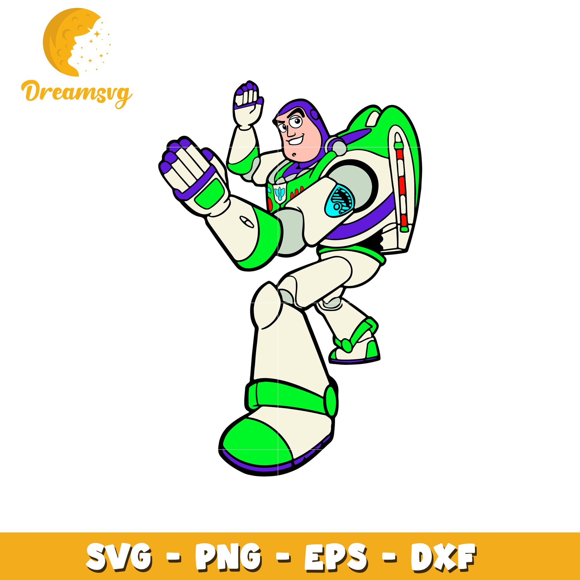 Buzz Lightyear SVG Cut File for Cricut