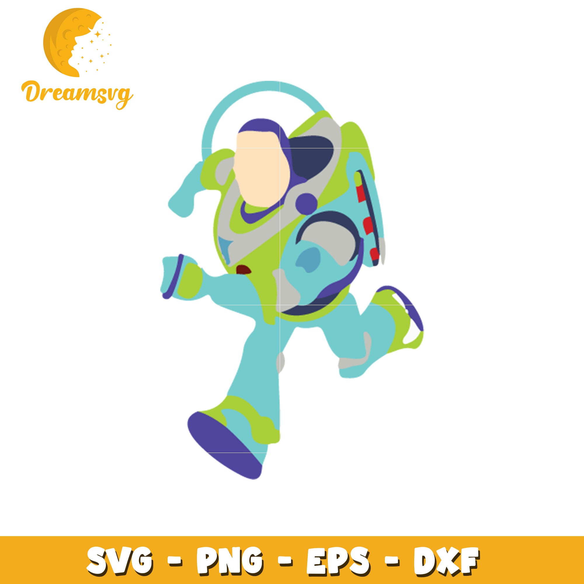 Buzz Lightyear SVG PNG EPS DXF Files