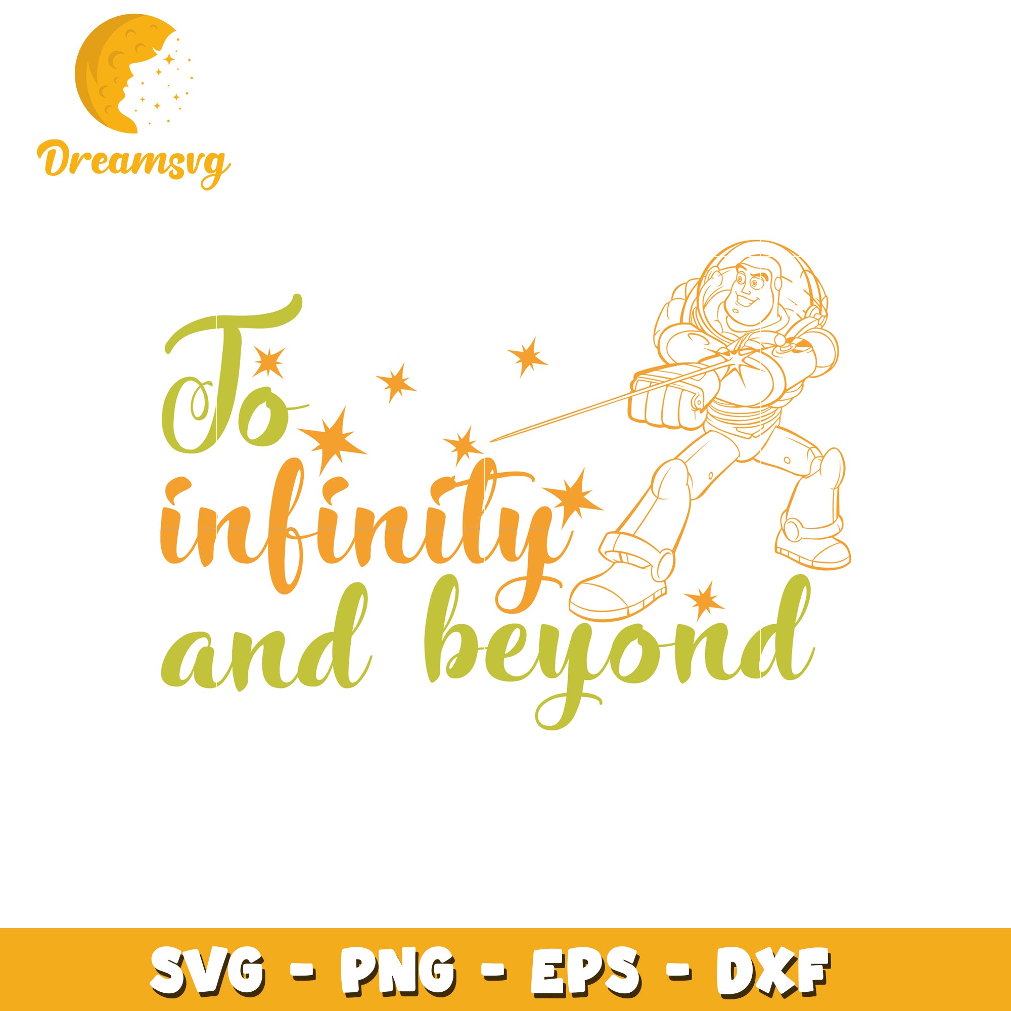 Buzz Lightyear SVG To Infinity And Beyond