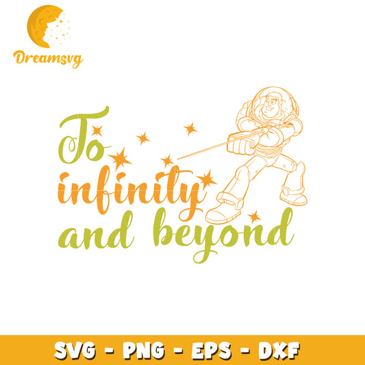 Buzz Lightyear SVG To Infinity And Beyond