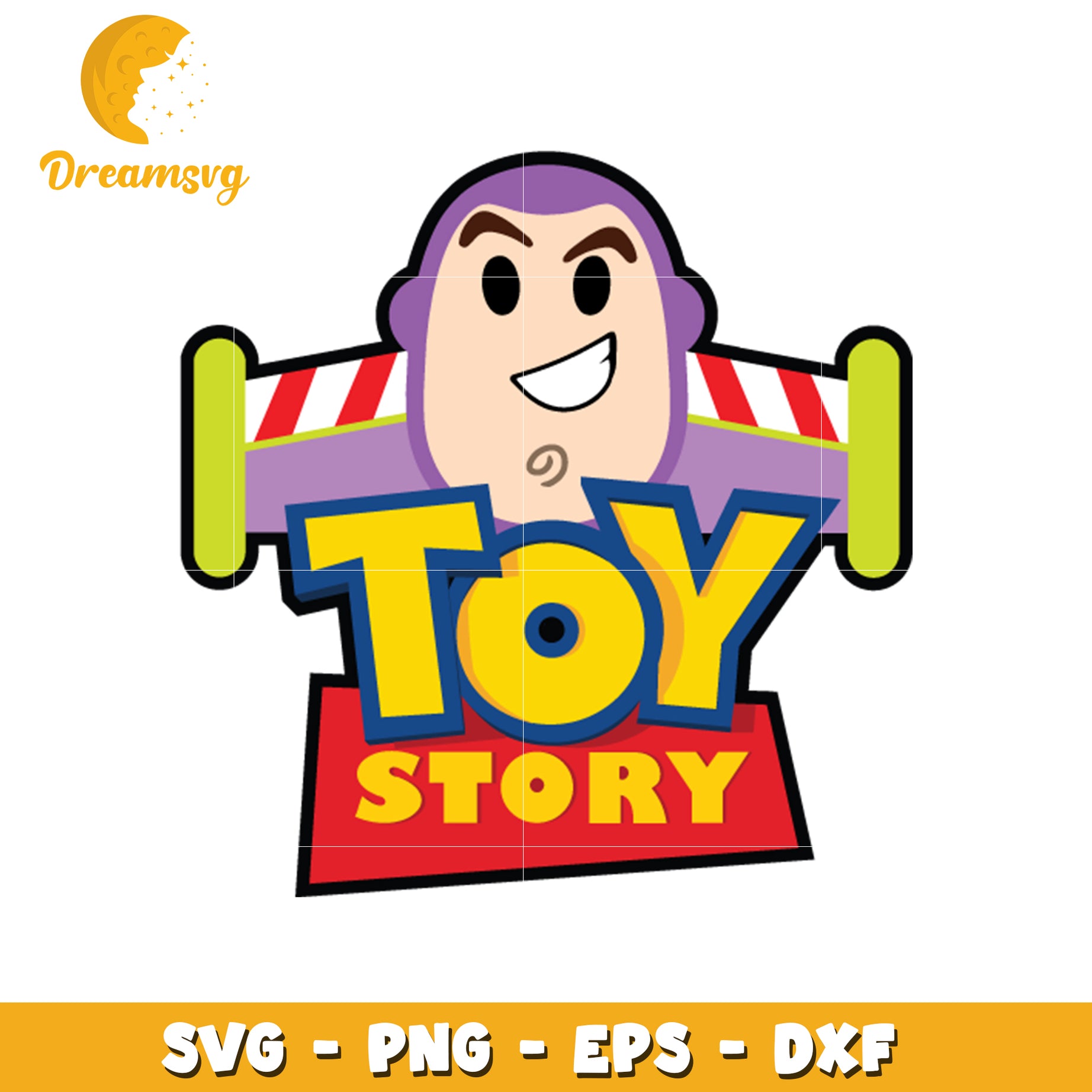 Buzz Lightyear Toy Story SVG Cut File