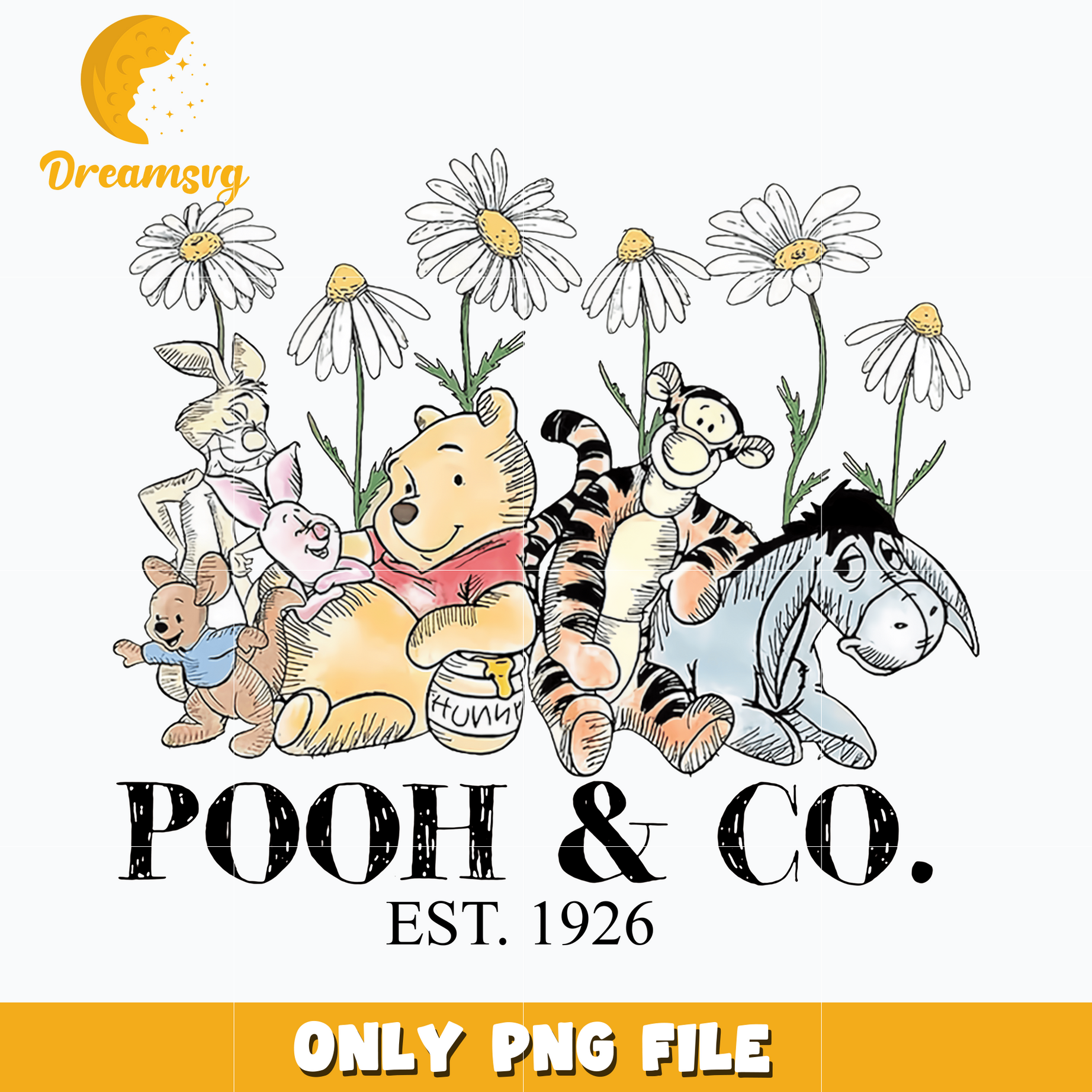 Pooh and co est 1926 png