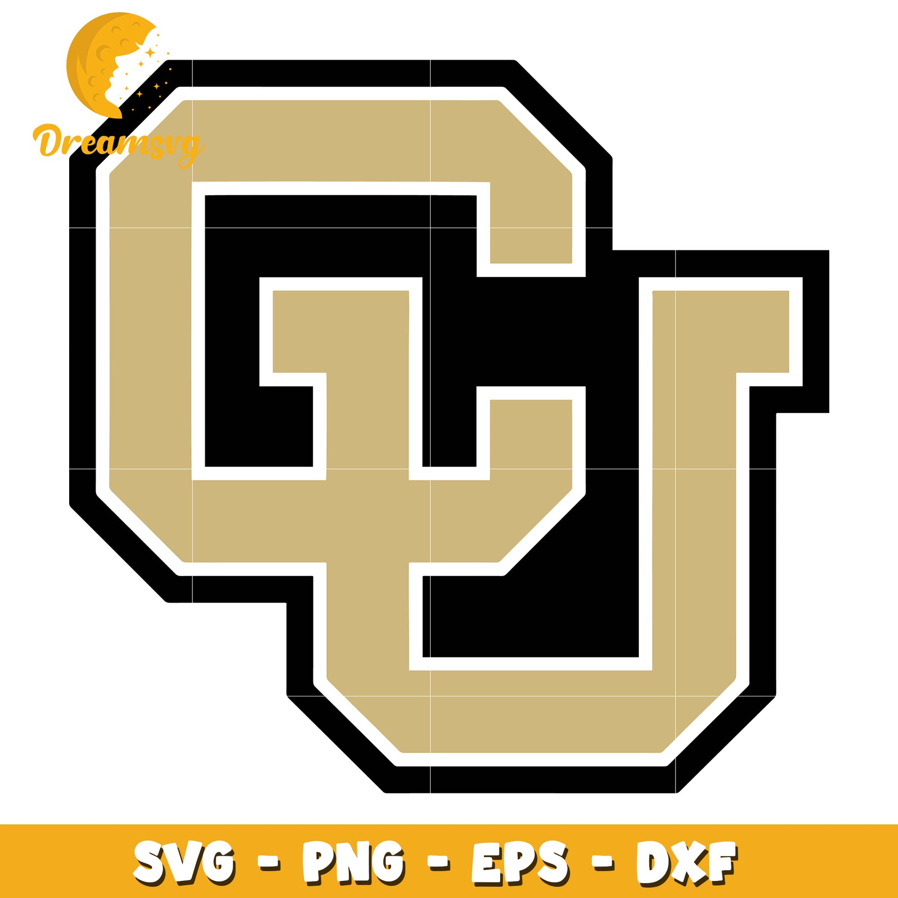 CU Buffs Logo SVG PNG EPS DXF