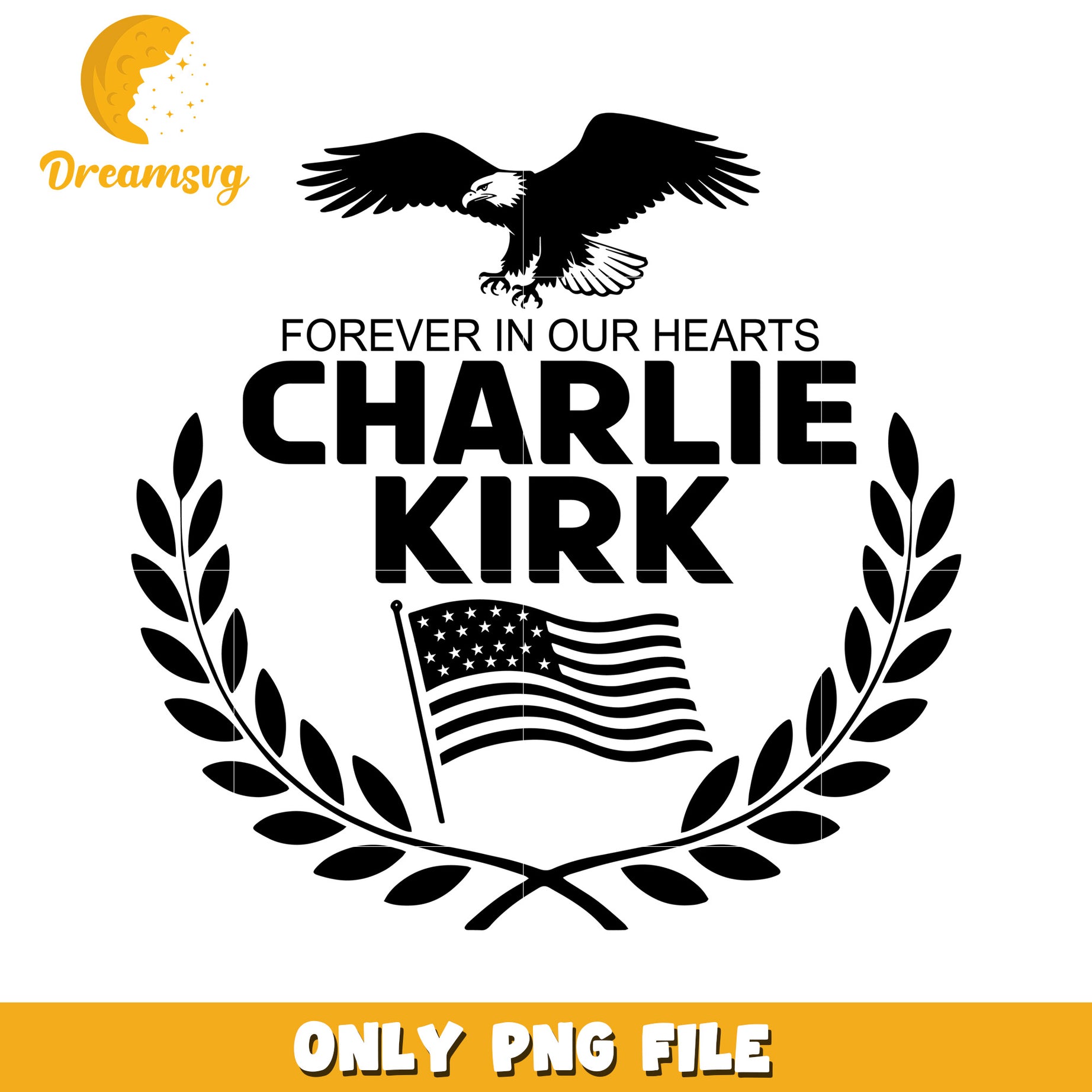 Cahrlie kirk forever in our hearts png, charlie kirk age​​ png, twitter charlie kirk​ png