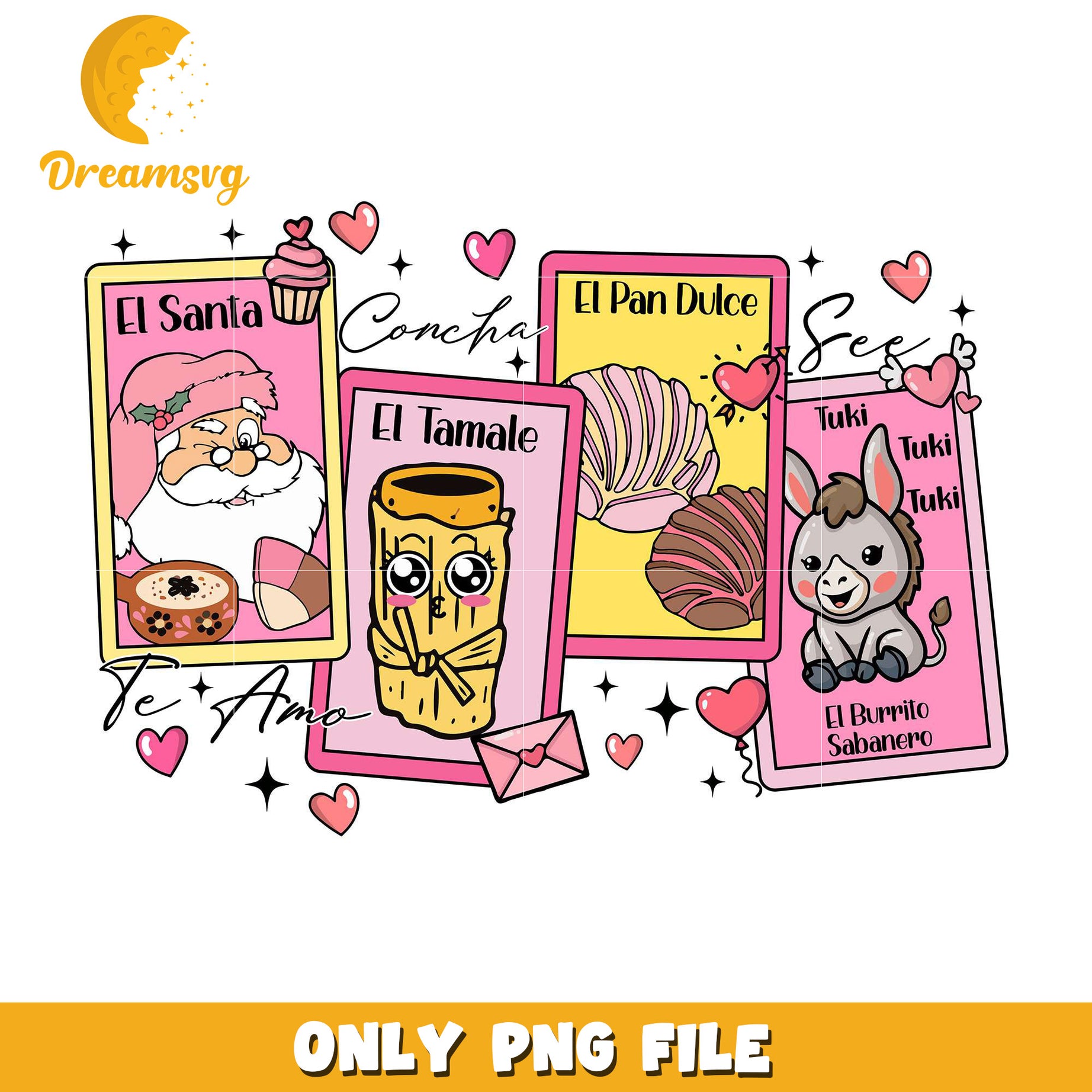 Calorias de amor mexican valentine png, mexican valentine png
