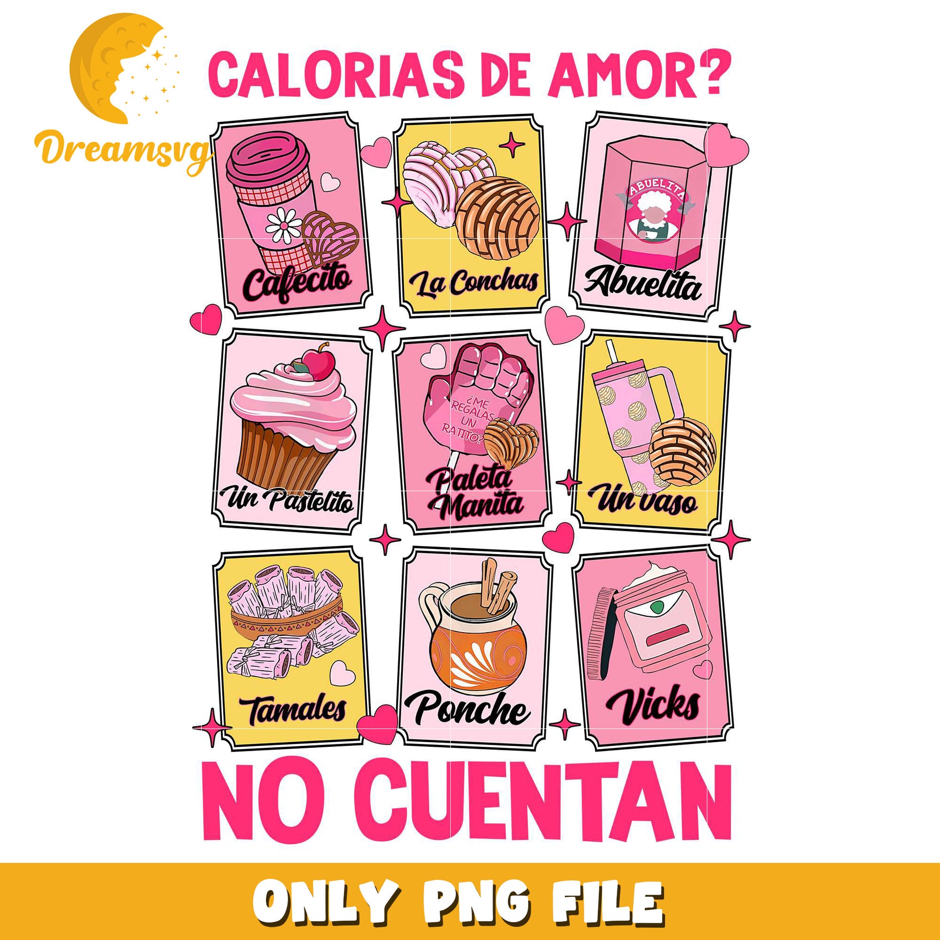 Calorias de amor no cuentan valentine png, valentine symbols png