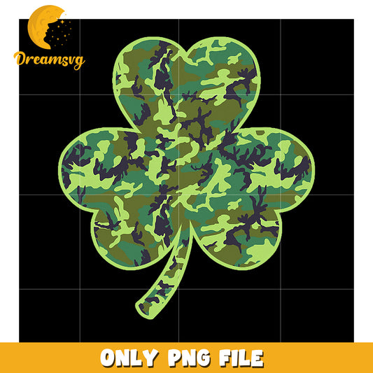Camouflage Shamrock PNG Download
