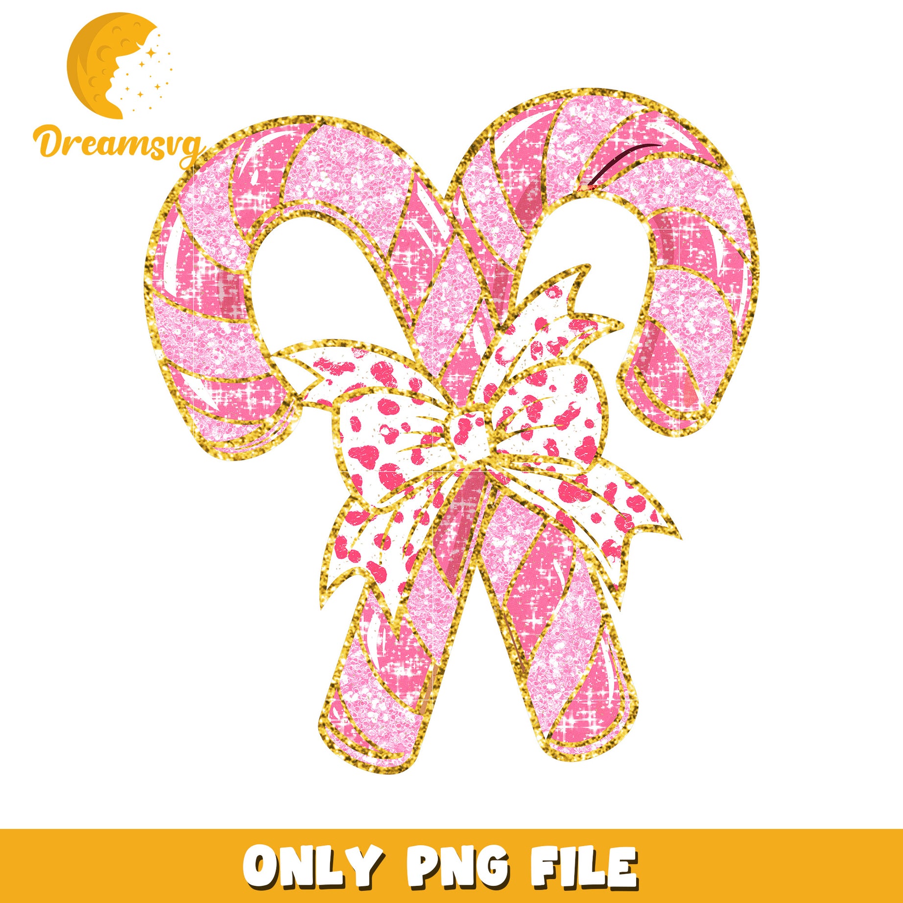 Candy cane png, christmas design​​​ png, knitted art png