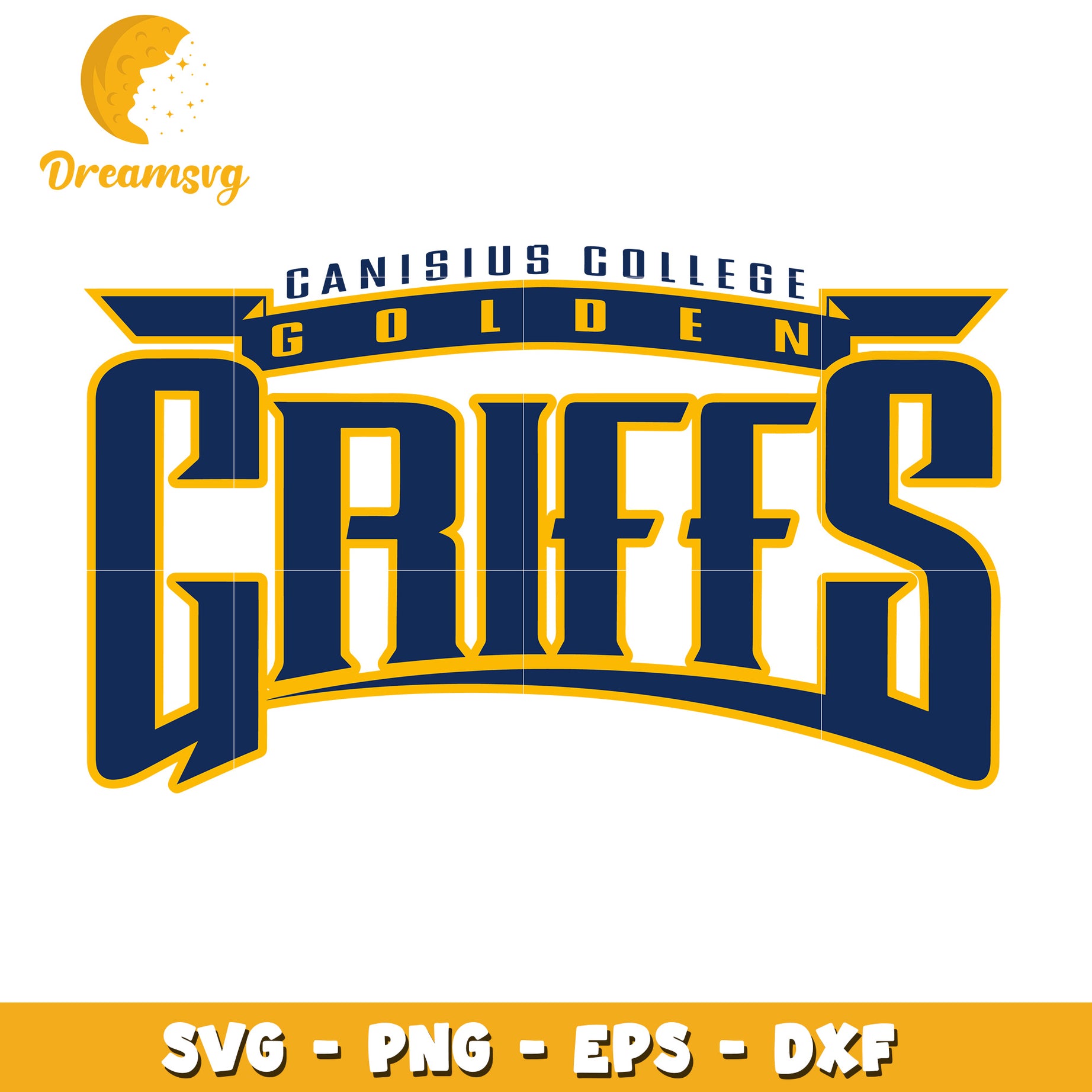 Canisius College Golden Griffes Logo SVG PNG EPS DXF Download