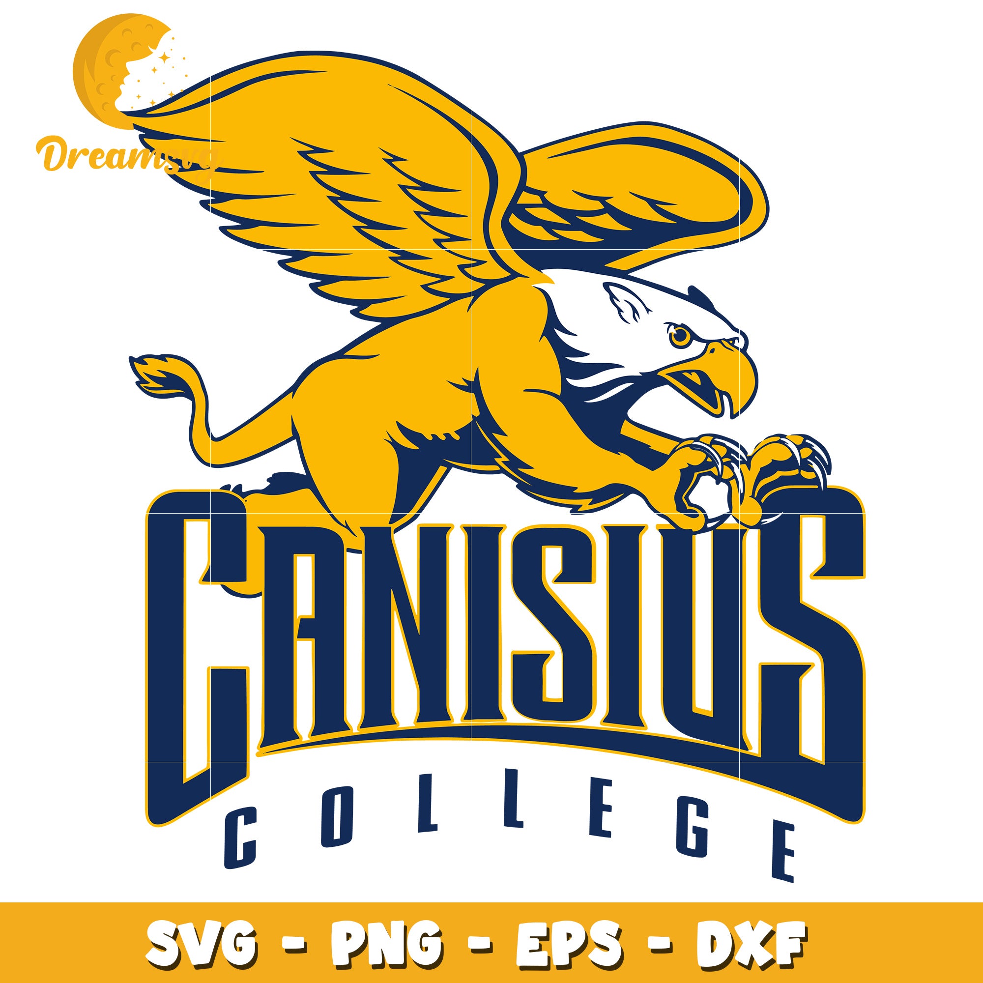 Canisius College Logo SVG PNG EPS DXF for Crafting and Design