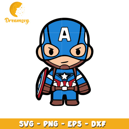 Captain America SVG Cut File