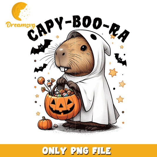 Capybara Halloween PNG Costume Design