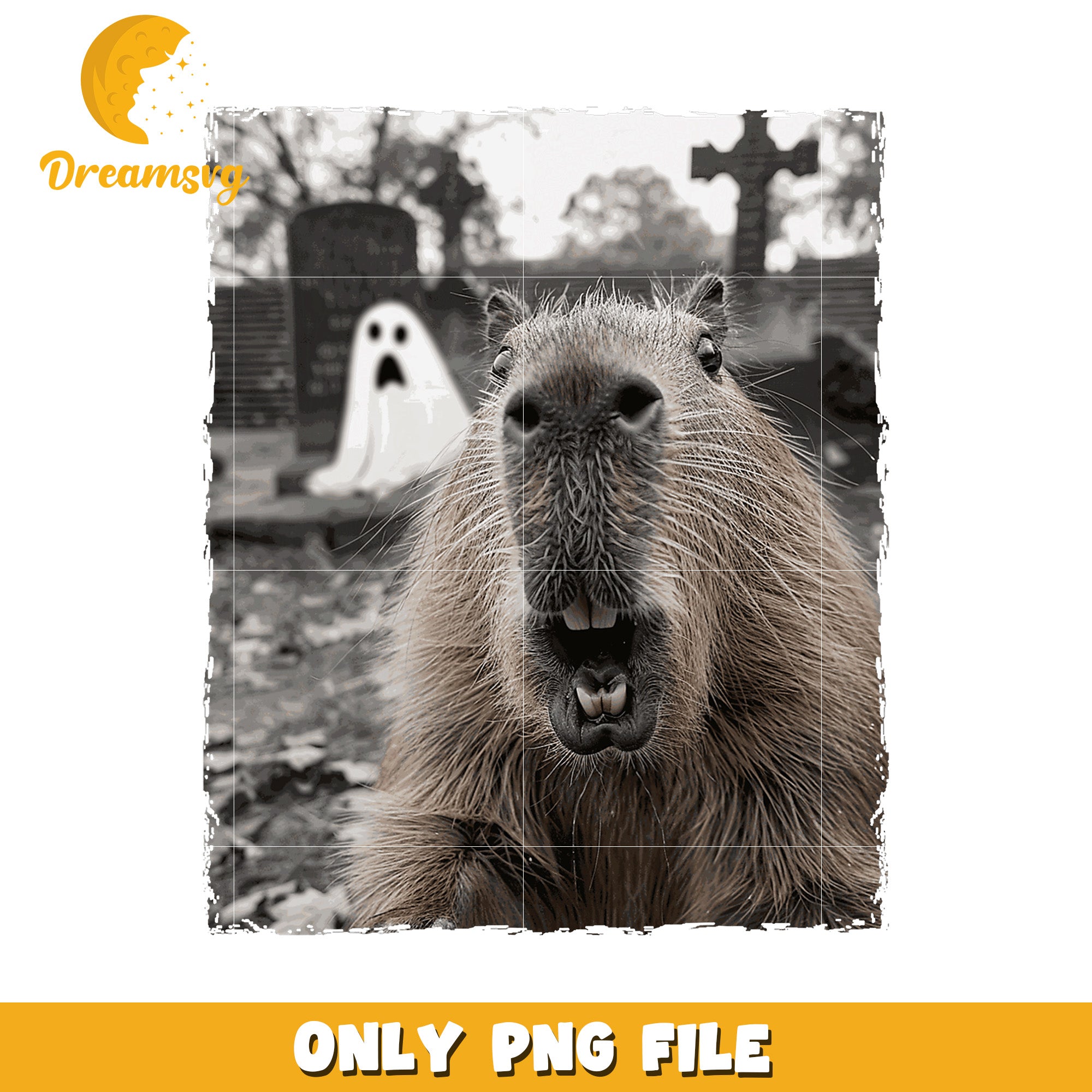 Capybara Halloween PNG Image Download – DreamSVG Store