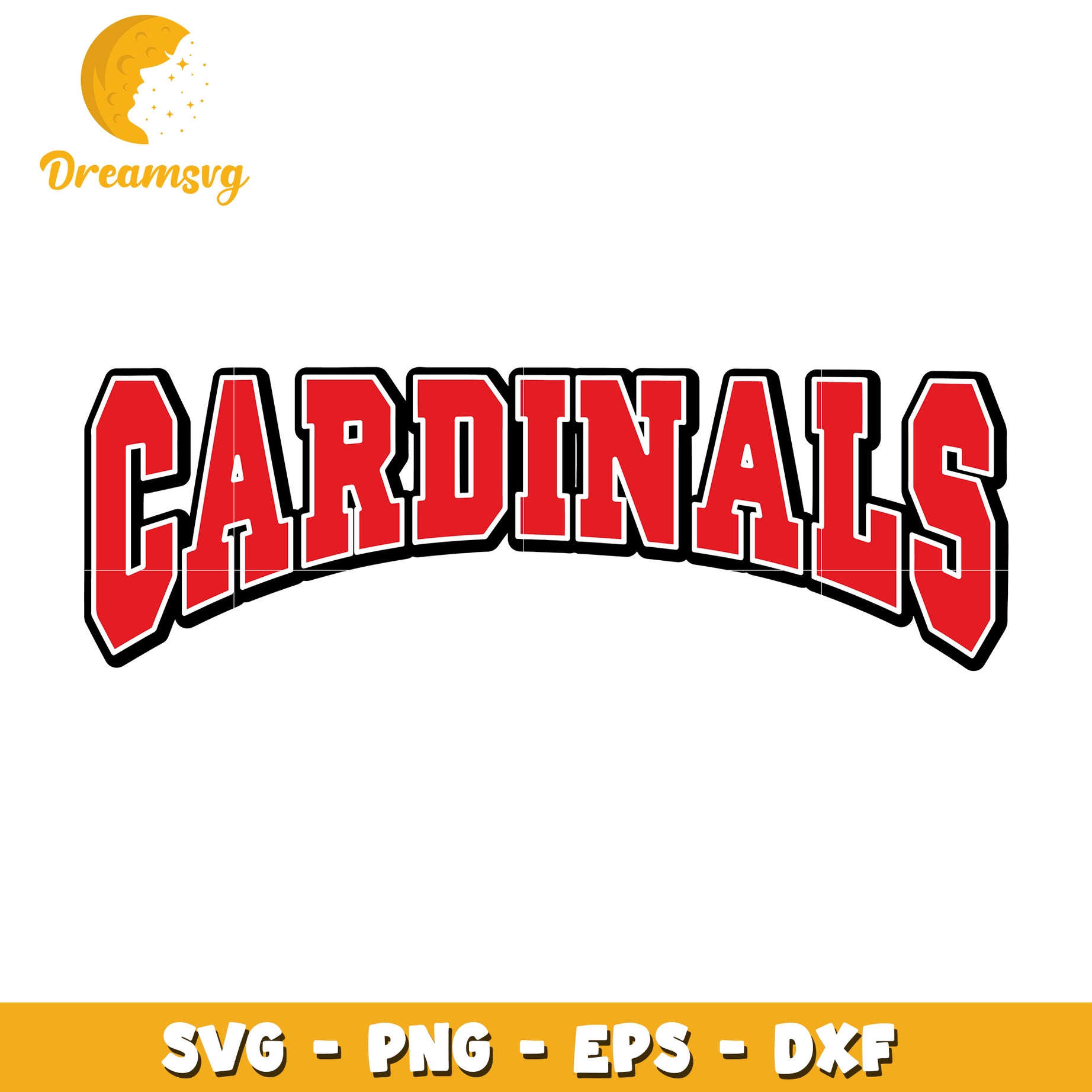 Cardinals SVG PNG EPS DXF Cut File