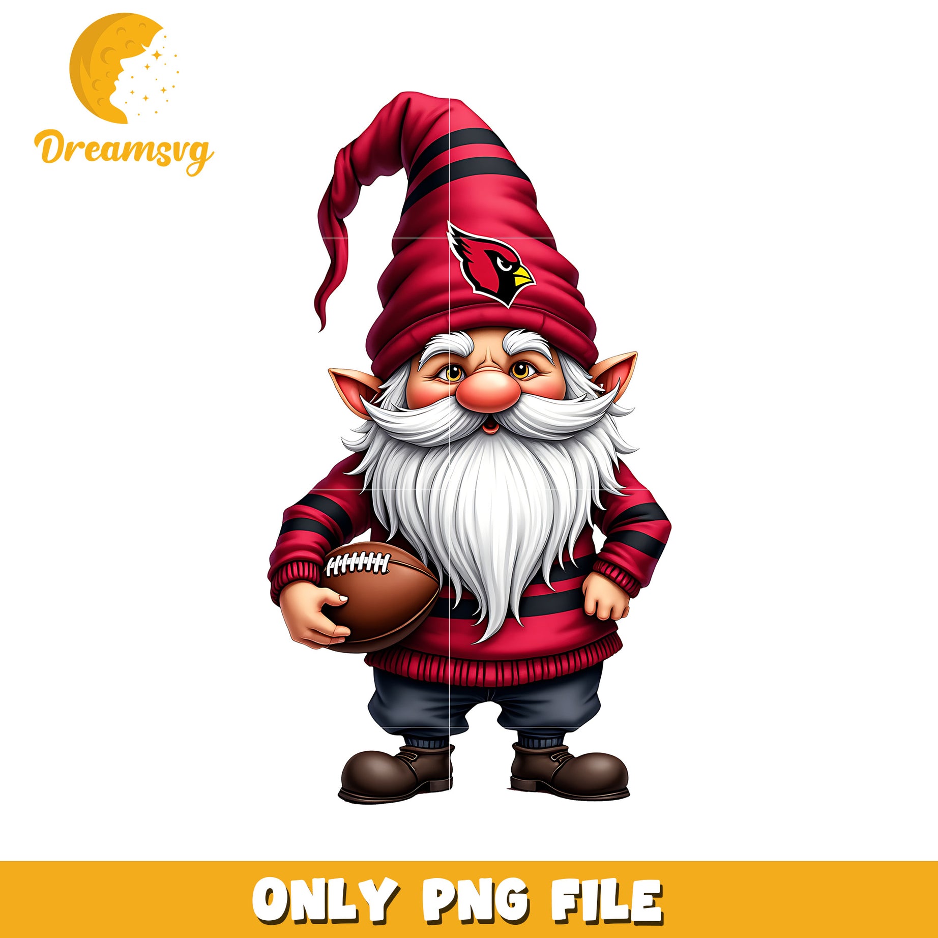 Cardinals gnome png, nfl games today png, american rugby png
