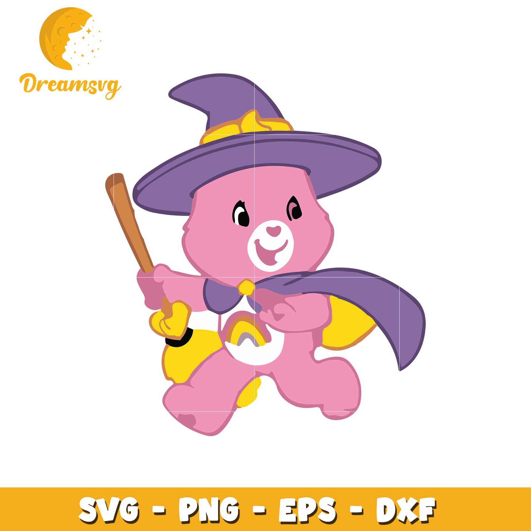 Care Bear Witch SVG Cut File