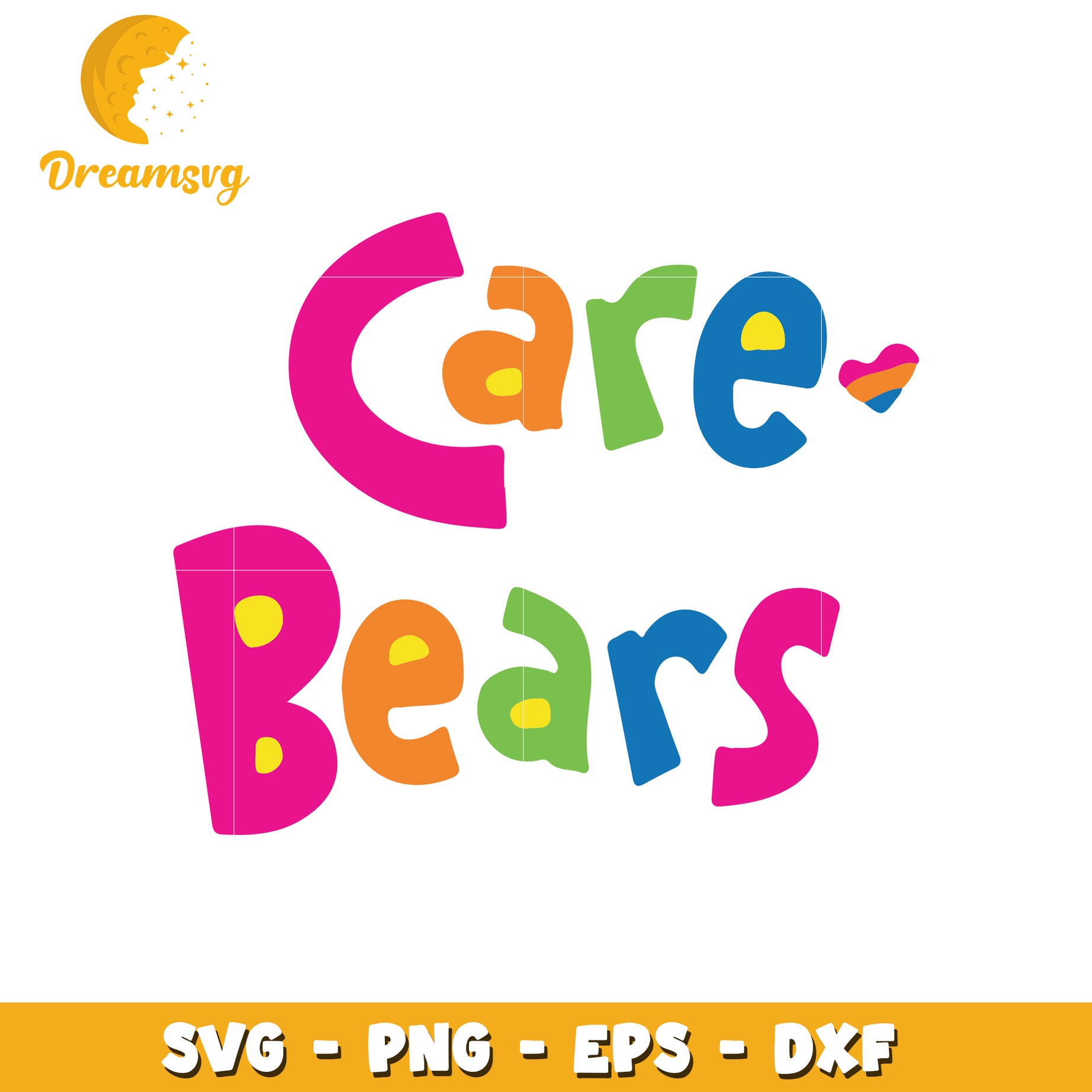 Care Bears SVG Cut Files